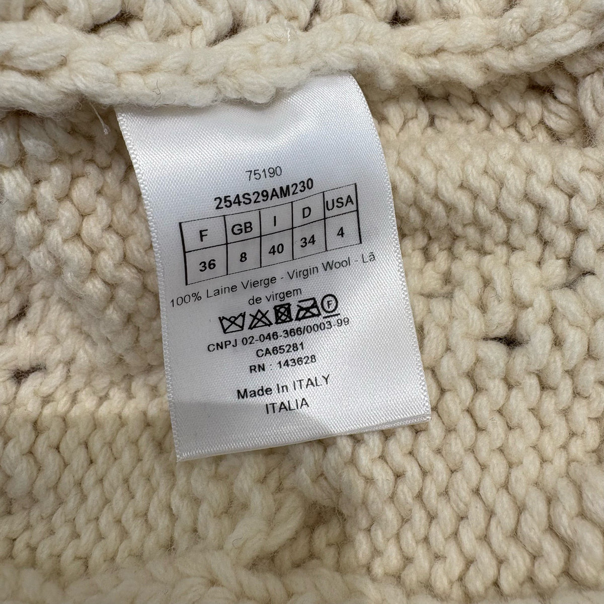 Dior - Other - Wool - Beige - (36)