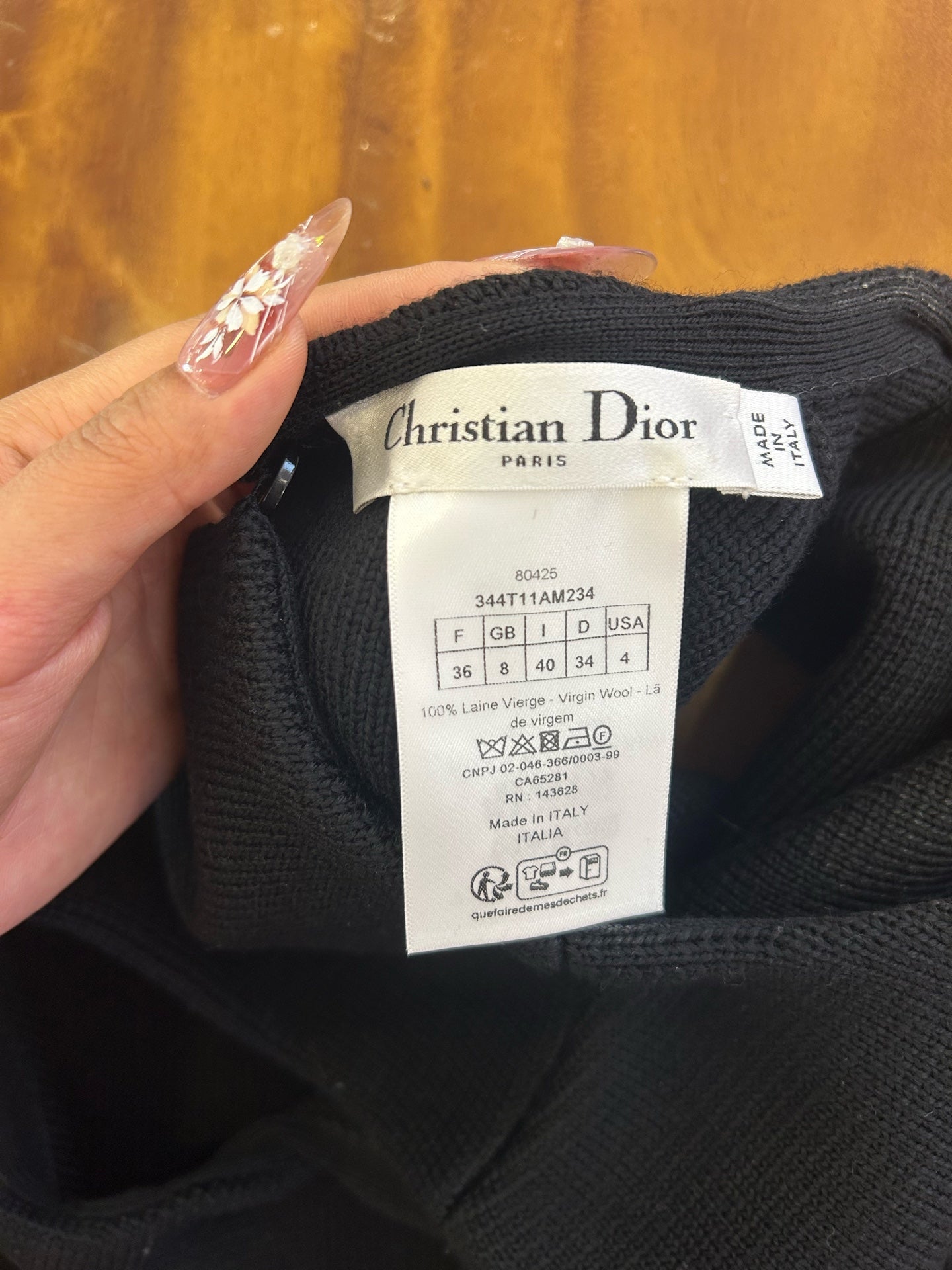 Dior - Other - Wool - Black - (36)