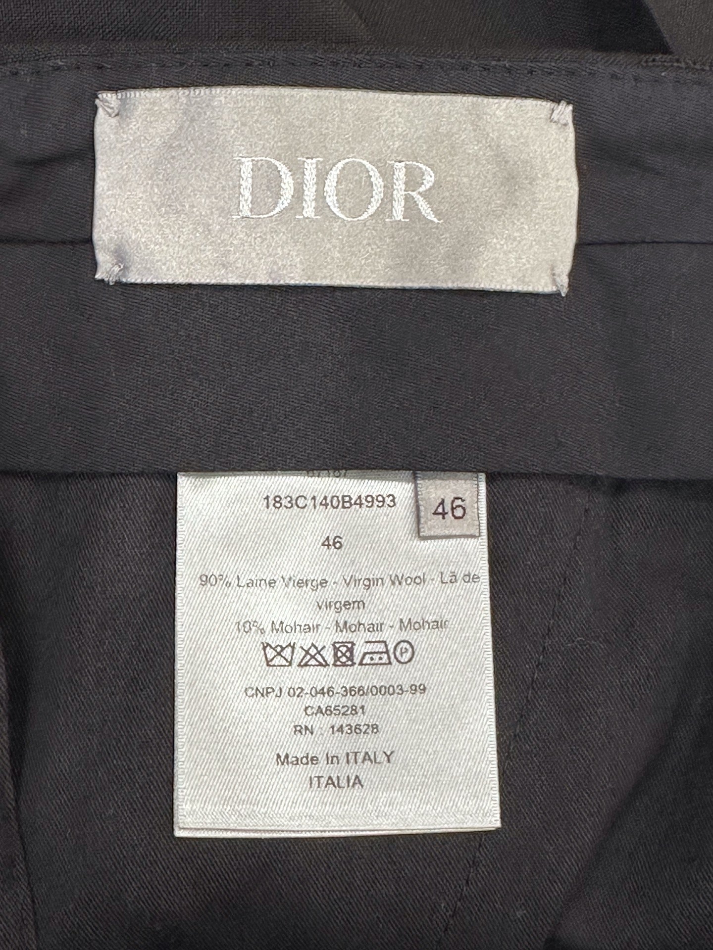 Dior - Other - Wool - Black - (46)