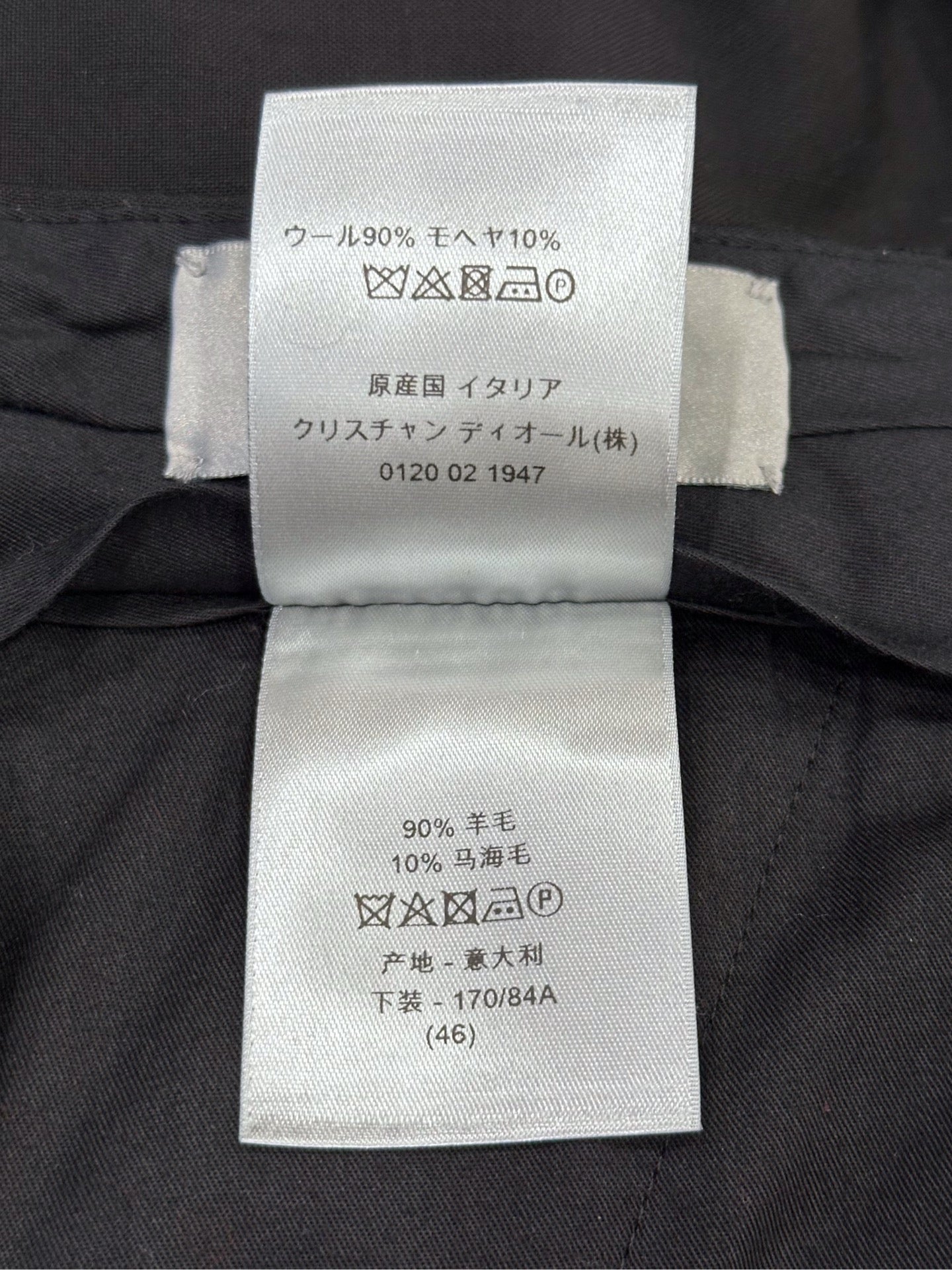 Dior - Other - Wool - Black - (46)