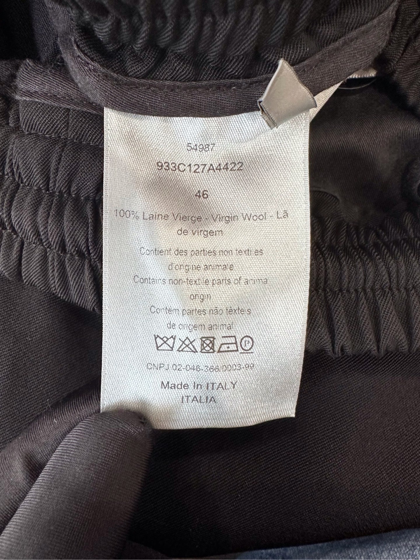 Dior - Other - Wool - Black - (46)