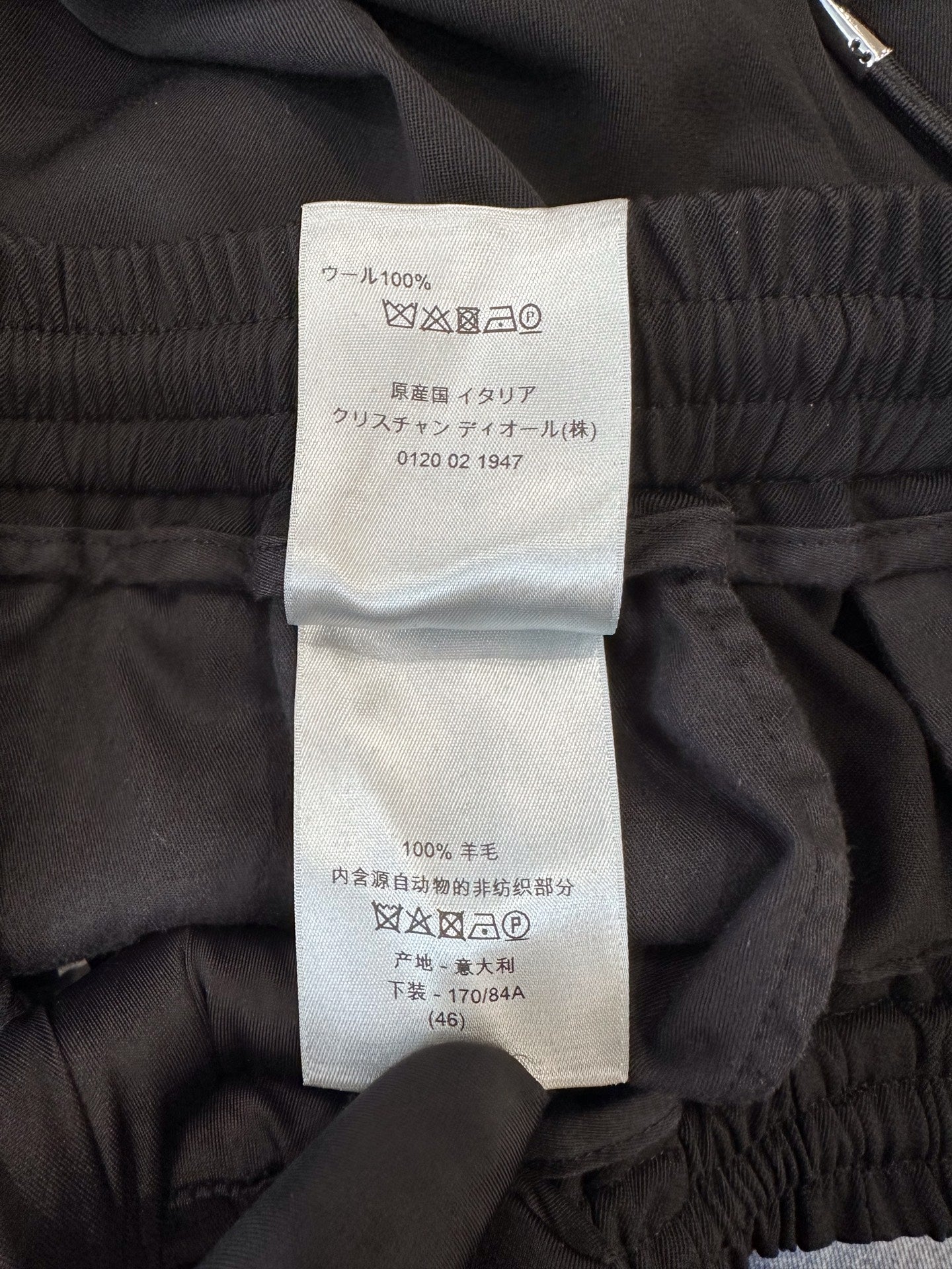 Dior - Other - Wool - Black - (46)