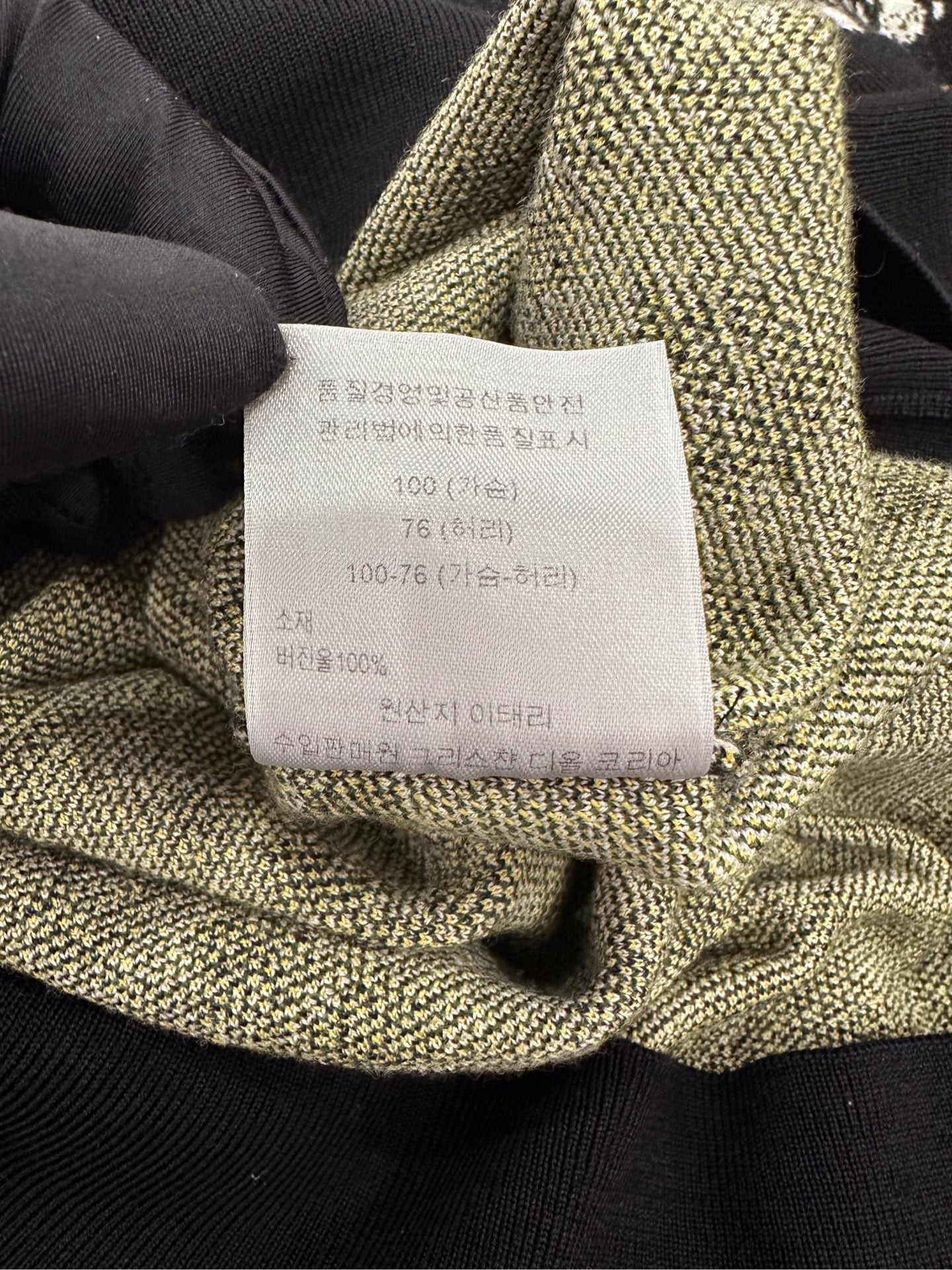 Dior - Other - Wool - Black - (M)