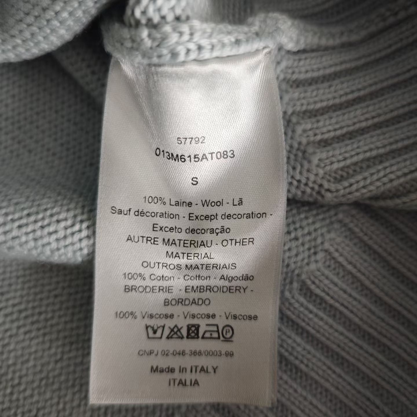 Dior - Other - Wool - Blue - (S)