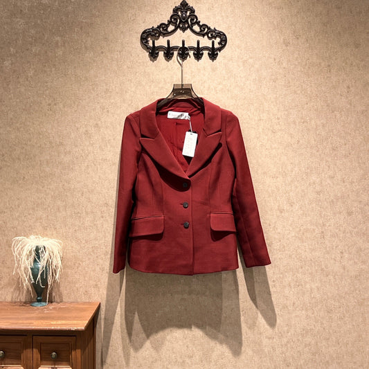 Dior - Other - Wool - Burgundy - (40)