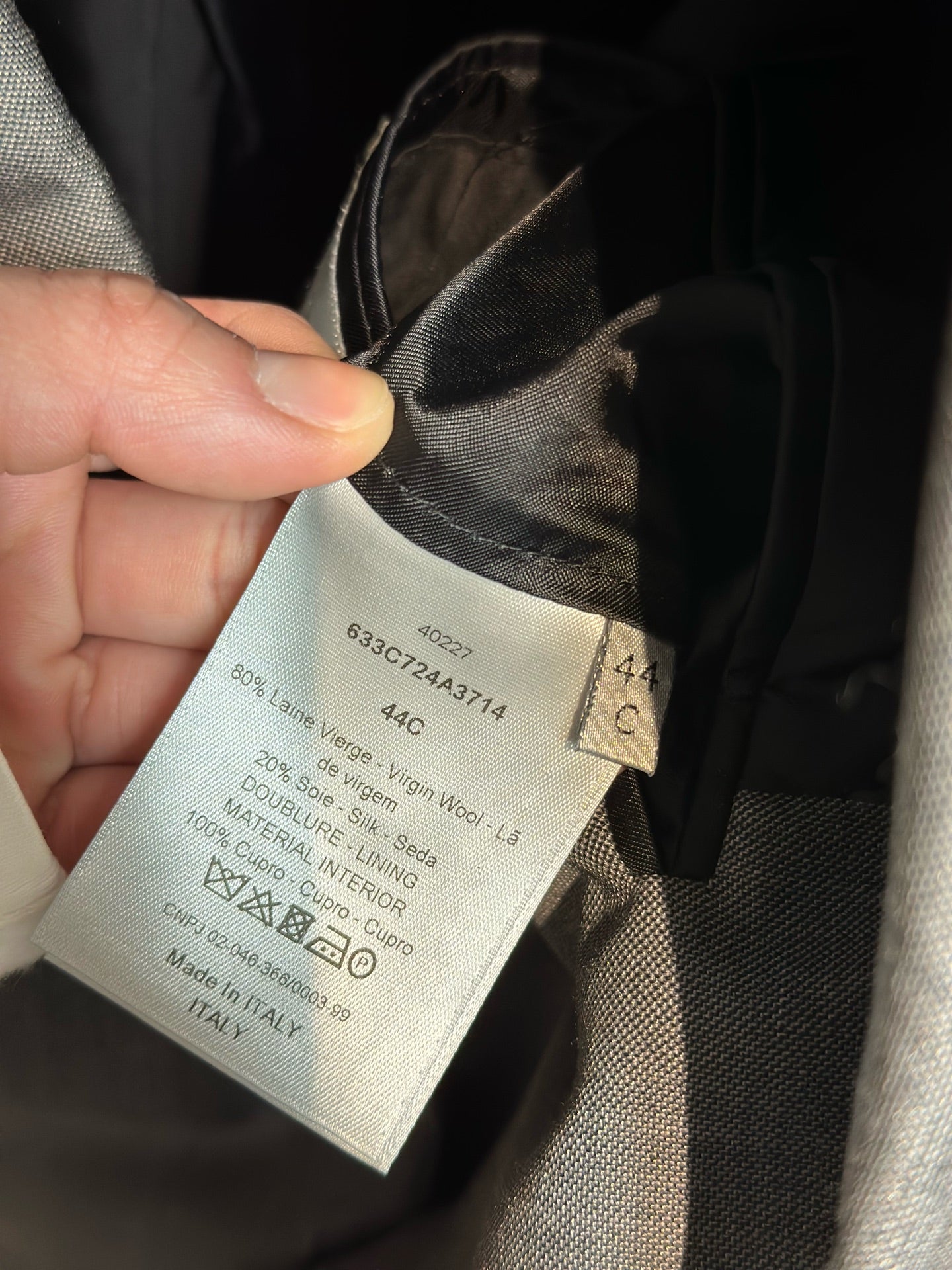 Dior - Other - Wool - Grey - (44)