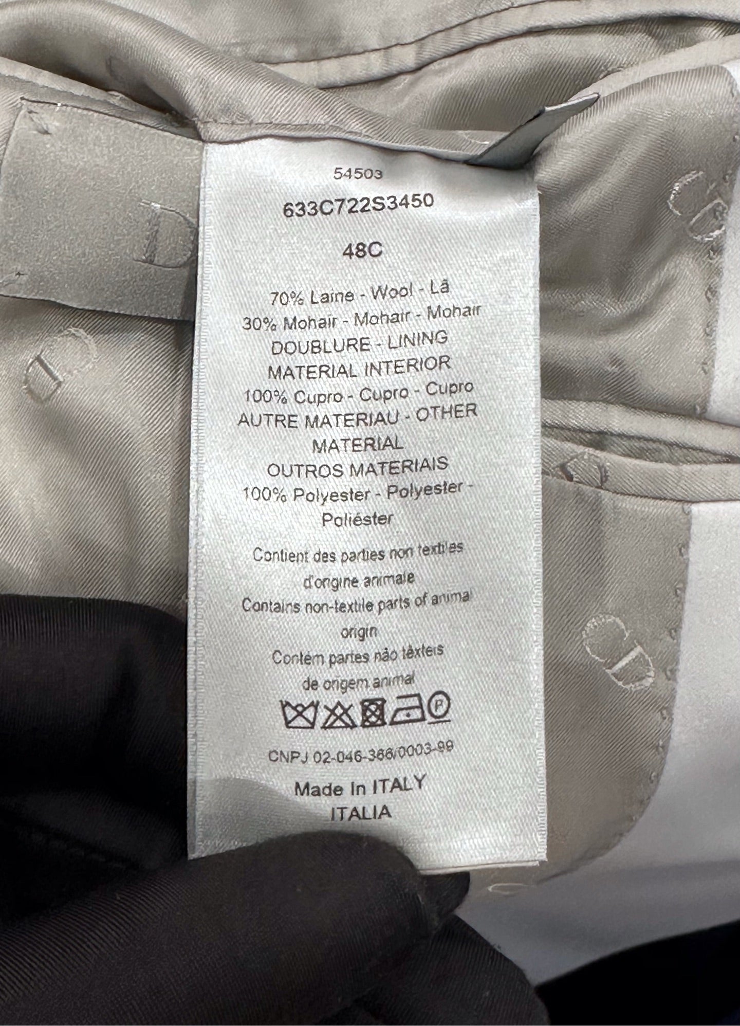 Dior - Other - Wool - Grey - (48)