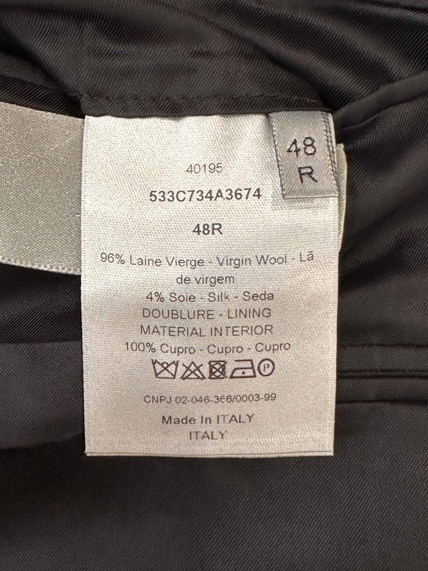 Dior - Other - Wool - Navy - (48)
