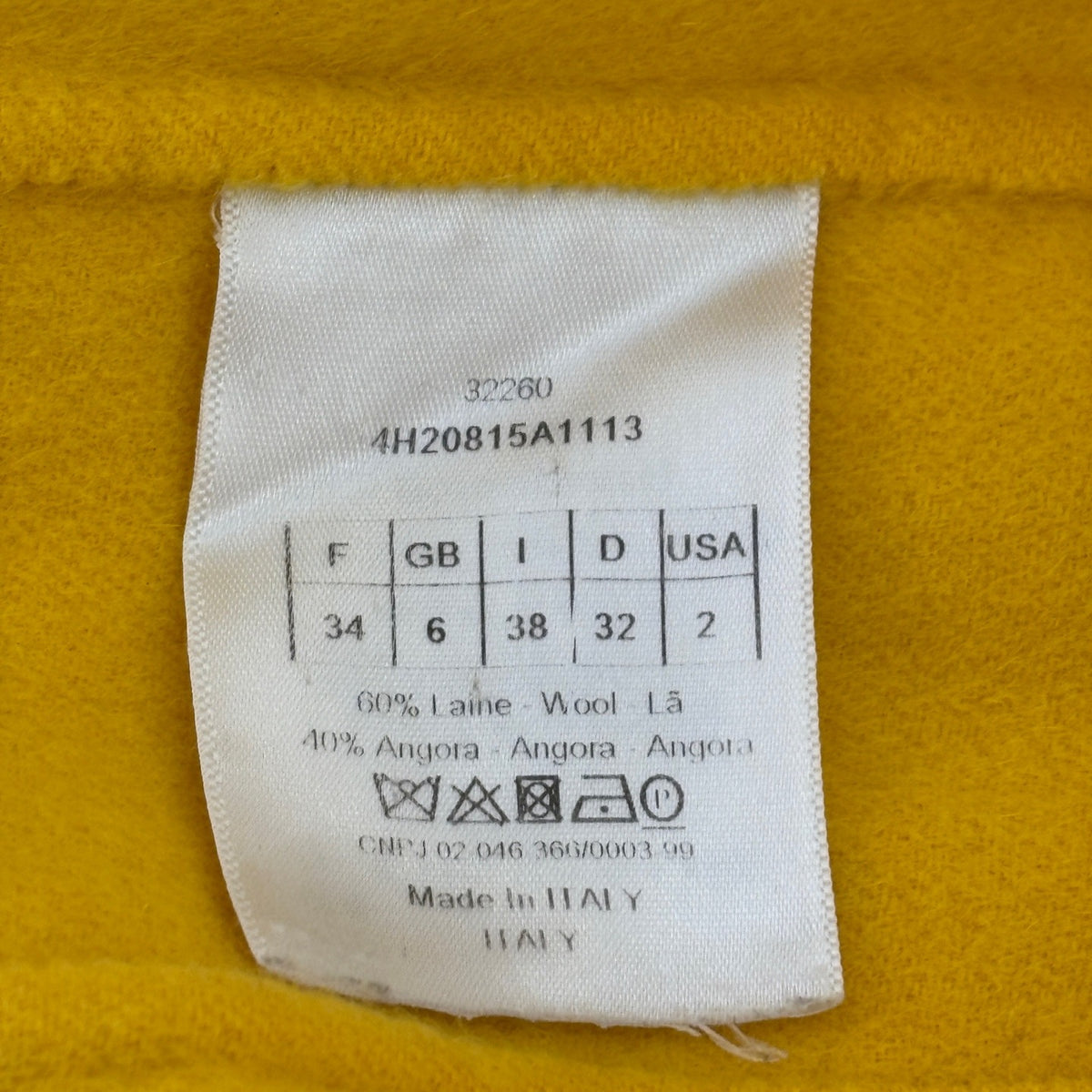 Dior - Other - Wool - Yellow - (34)