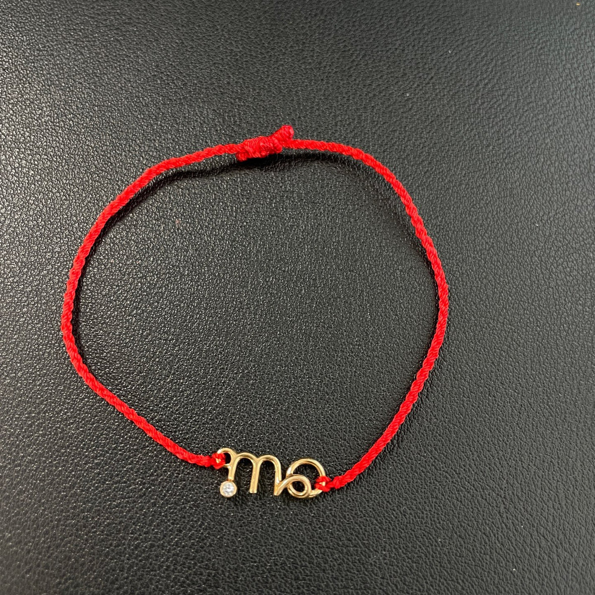 Dior - Oui - 18K yellow gold with a diamond - Red - (Adjustable)