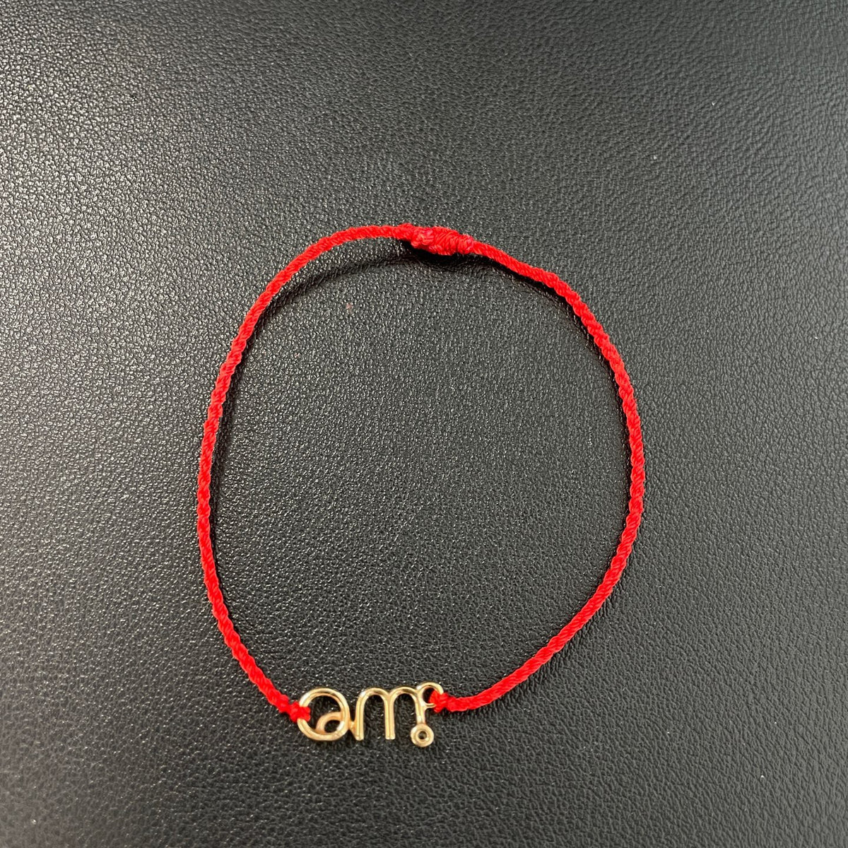 Dior - Oui - 18K yellow gold with a diamond - Red - (Adjustable)
