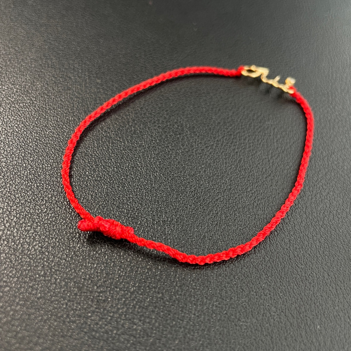Dior - Oui - 18K yellow gold with a diamond - Red - (Adjustable)