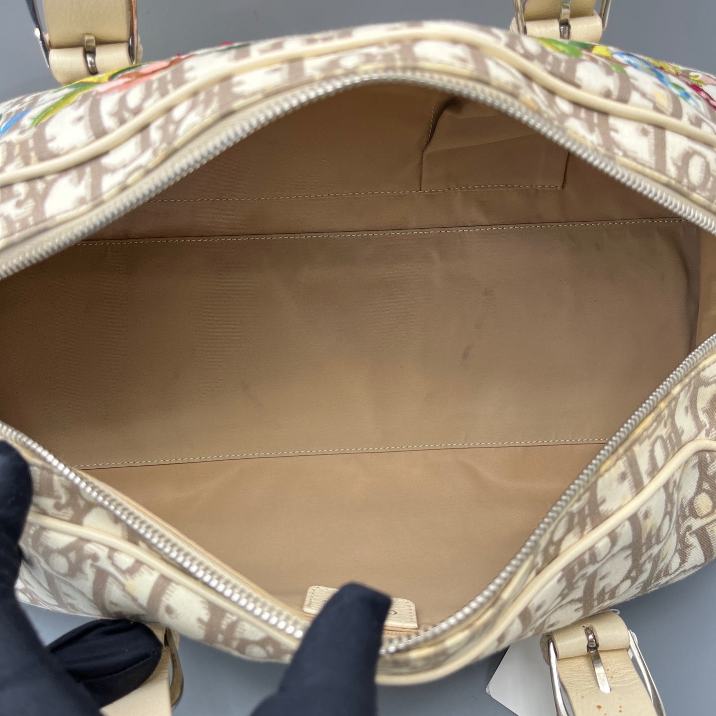 Dior - Papillon - Canvas and Leather - Multicolour - (Medium)