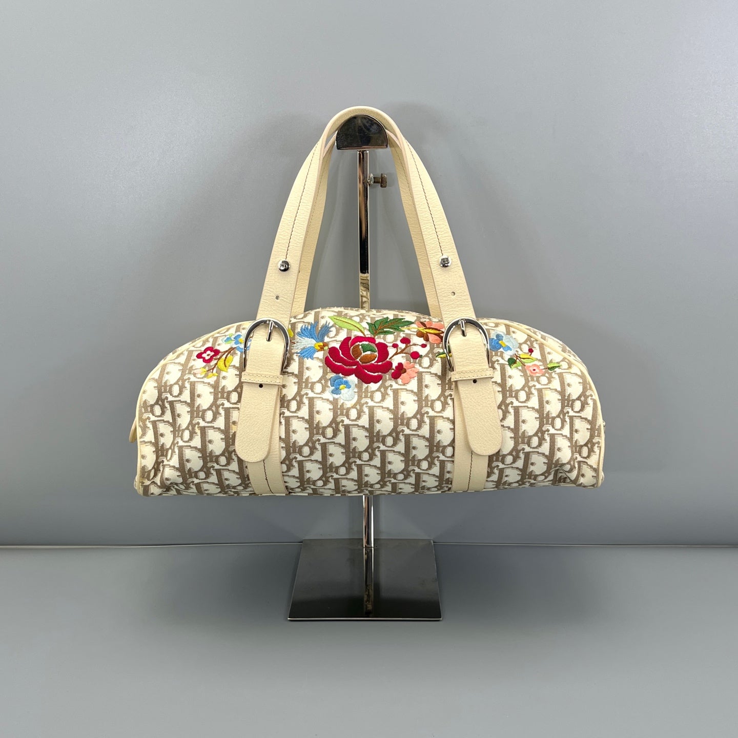 Dior - Papillon - Canvas and Leather - Multicolour - (Medium)