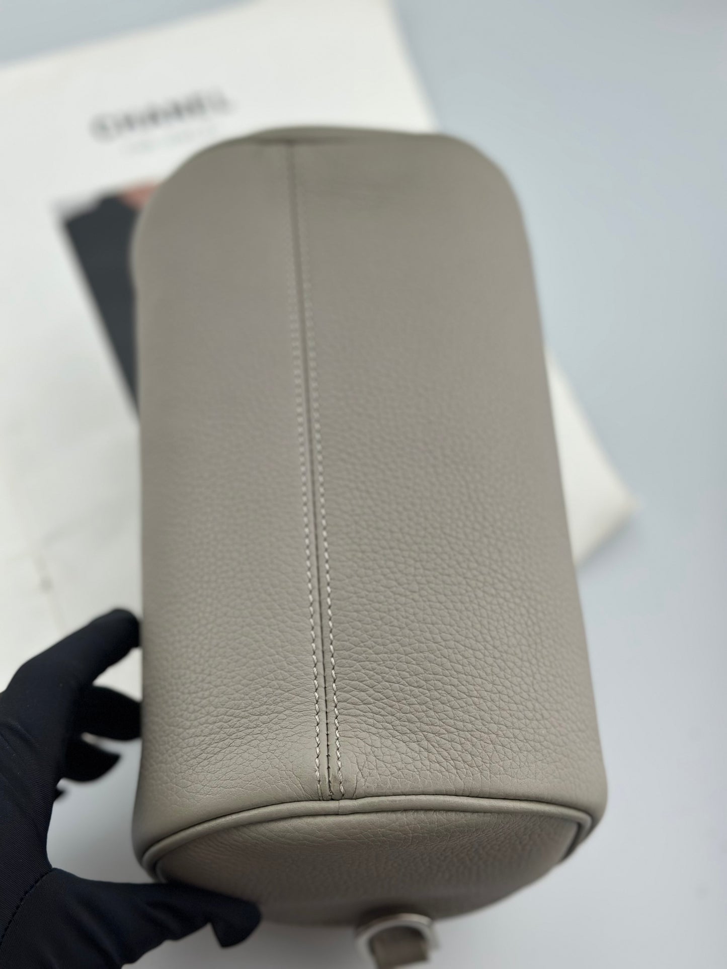 Dior - Papillon - Leather - Grey - (mini)