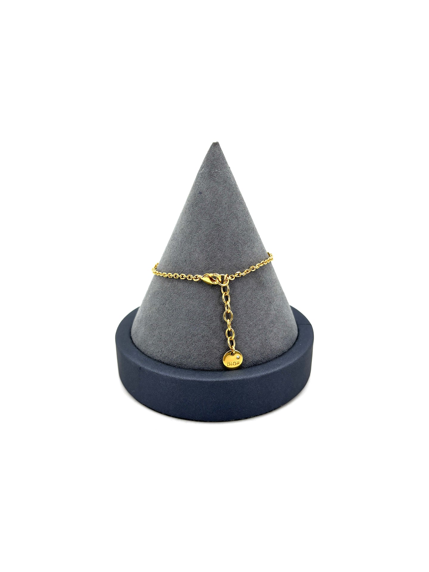 Dior - Petit CD - Gold plated - Gold