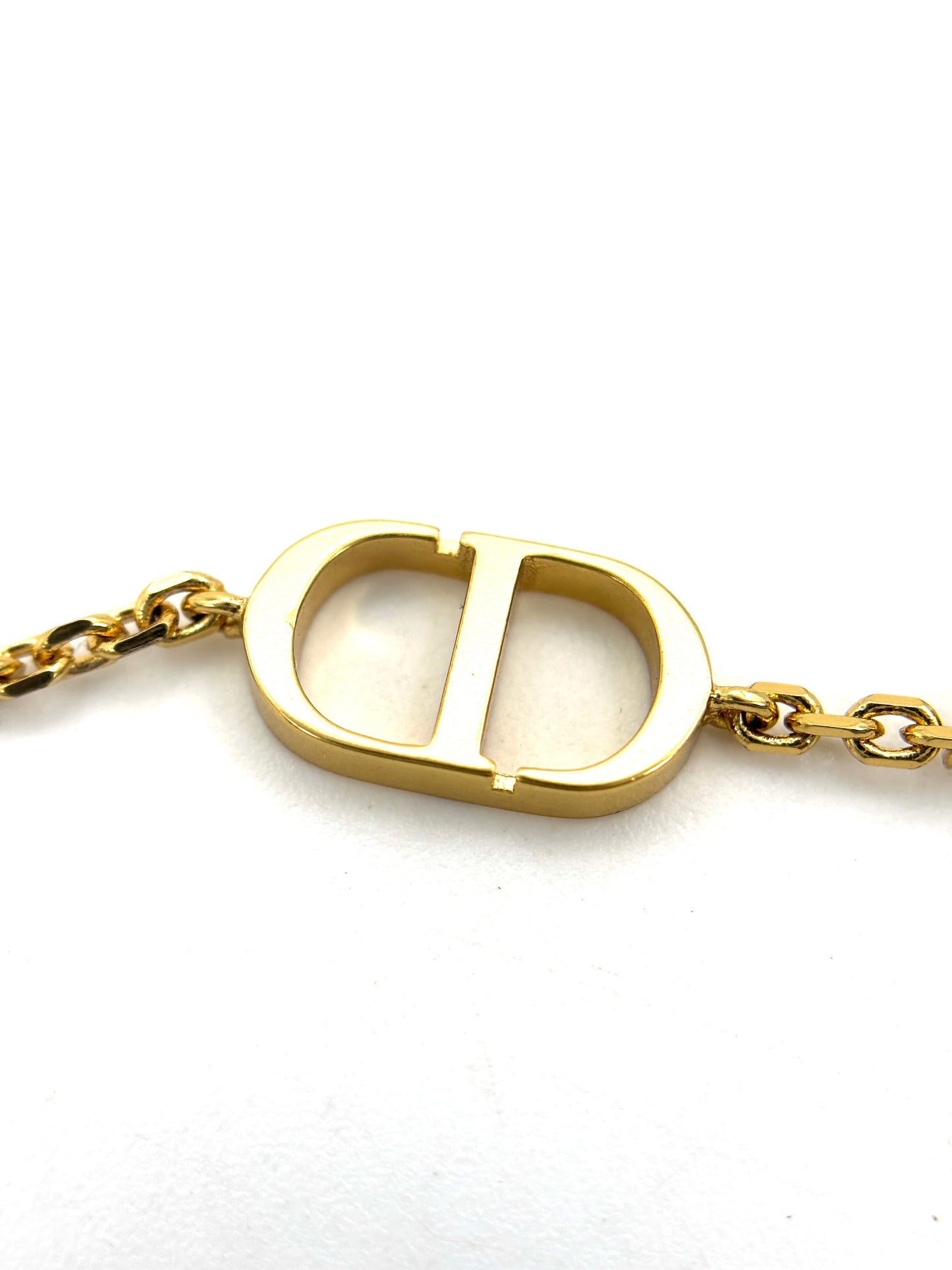 Dior - Petit CD - Gold plated - Gold