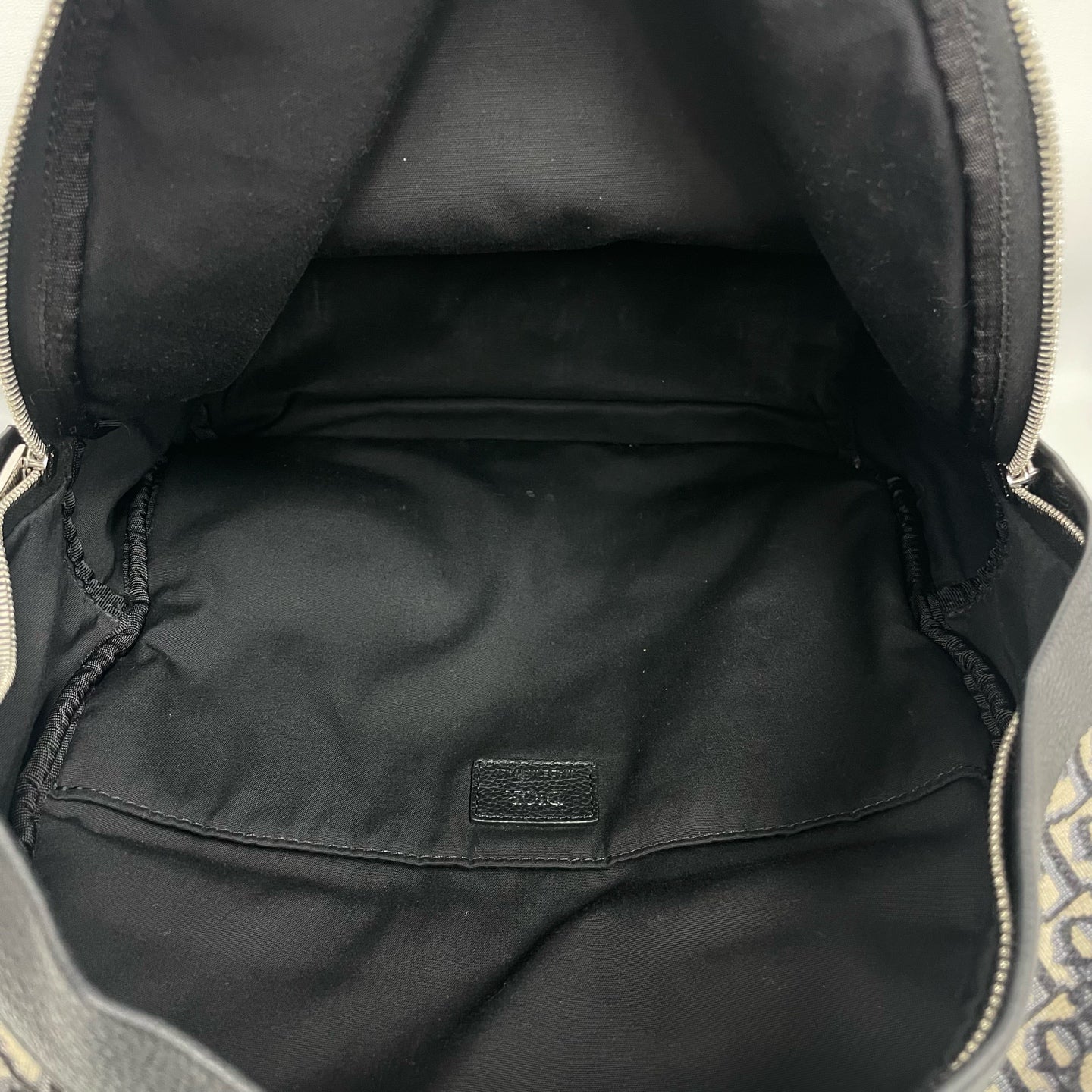 Dior - Rider - Dior Oblique jacquard canvas with black leather trim - Blue and Black - (Large)