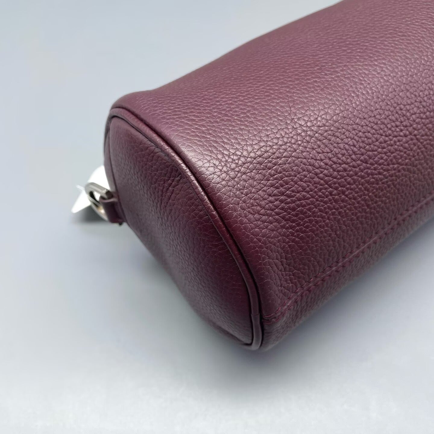 Dior - Roller Cylinder Bag - Grained leather - Burgundy - (Small)