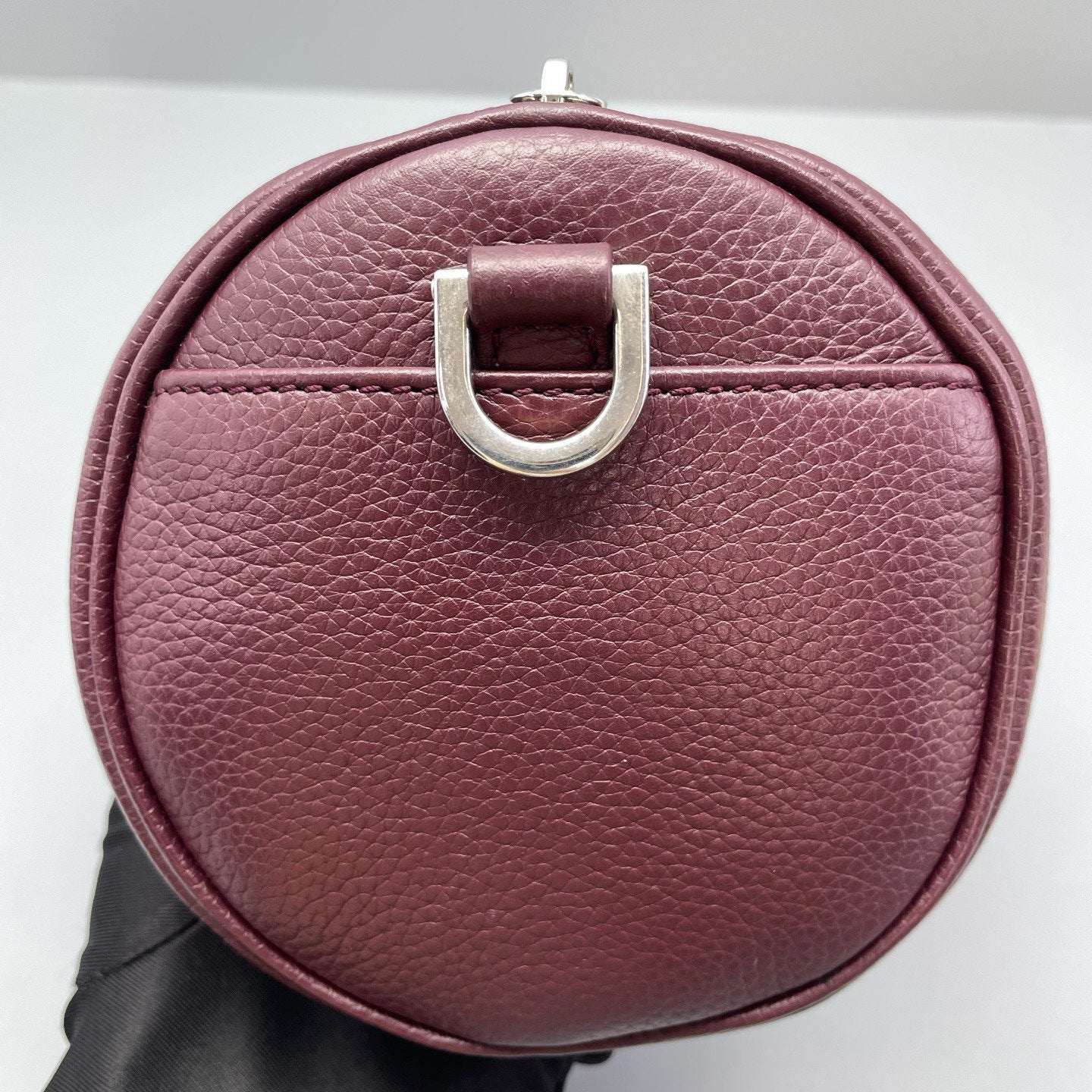 Dior - Roller Cylinder Bag - Grained leather - Burgundy - (Small)
