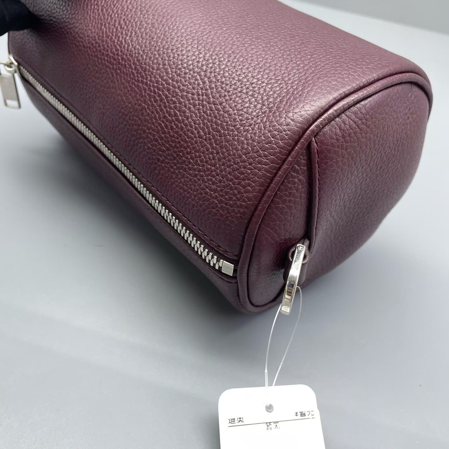 Dior - Roller Cylinder Bag - Grained leather - Burgundy - (Small)