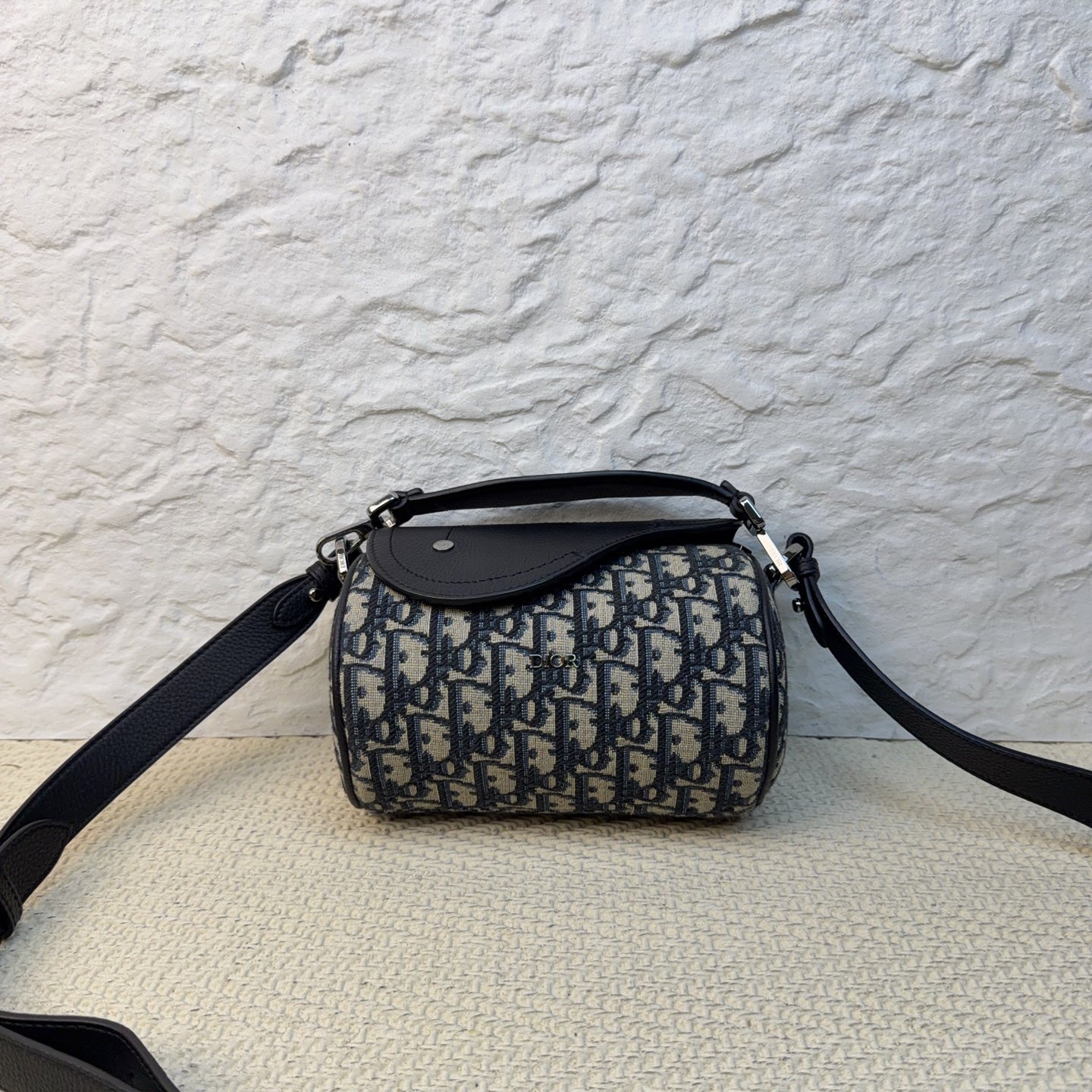 Dior - Roller Saddle Bag - Cloth - Brown - (Small)