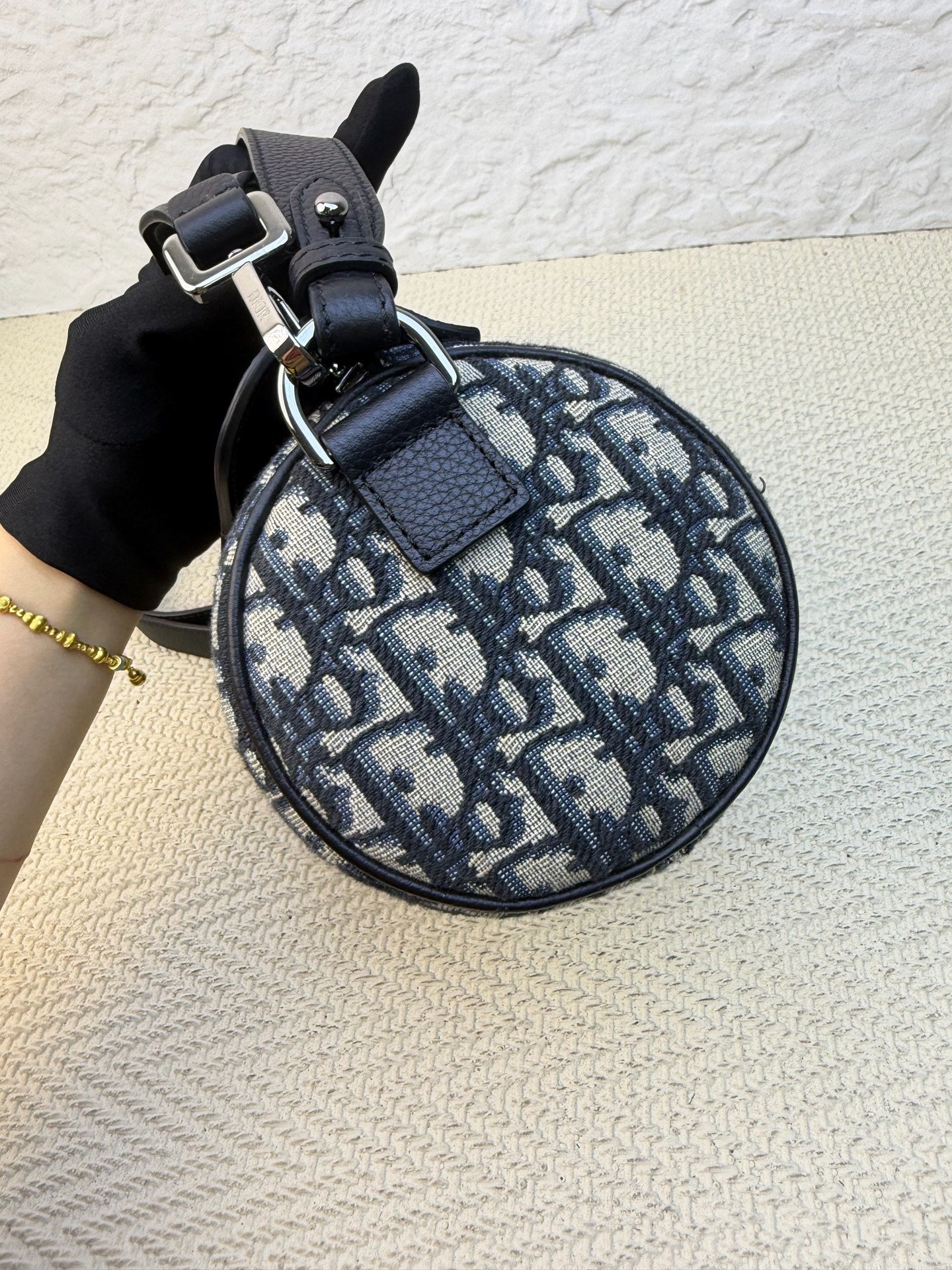 Dior - Roller Saddle Bag - Cloth - Brown - (Small)