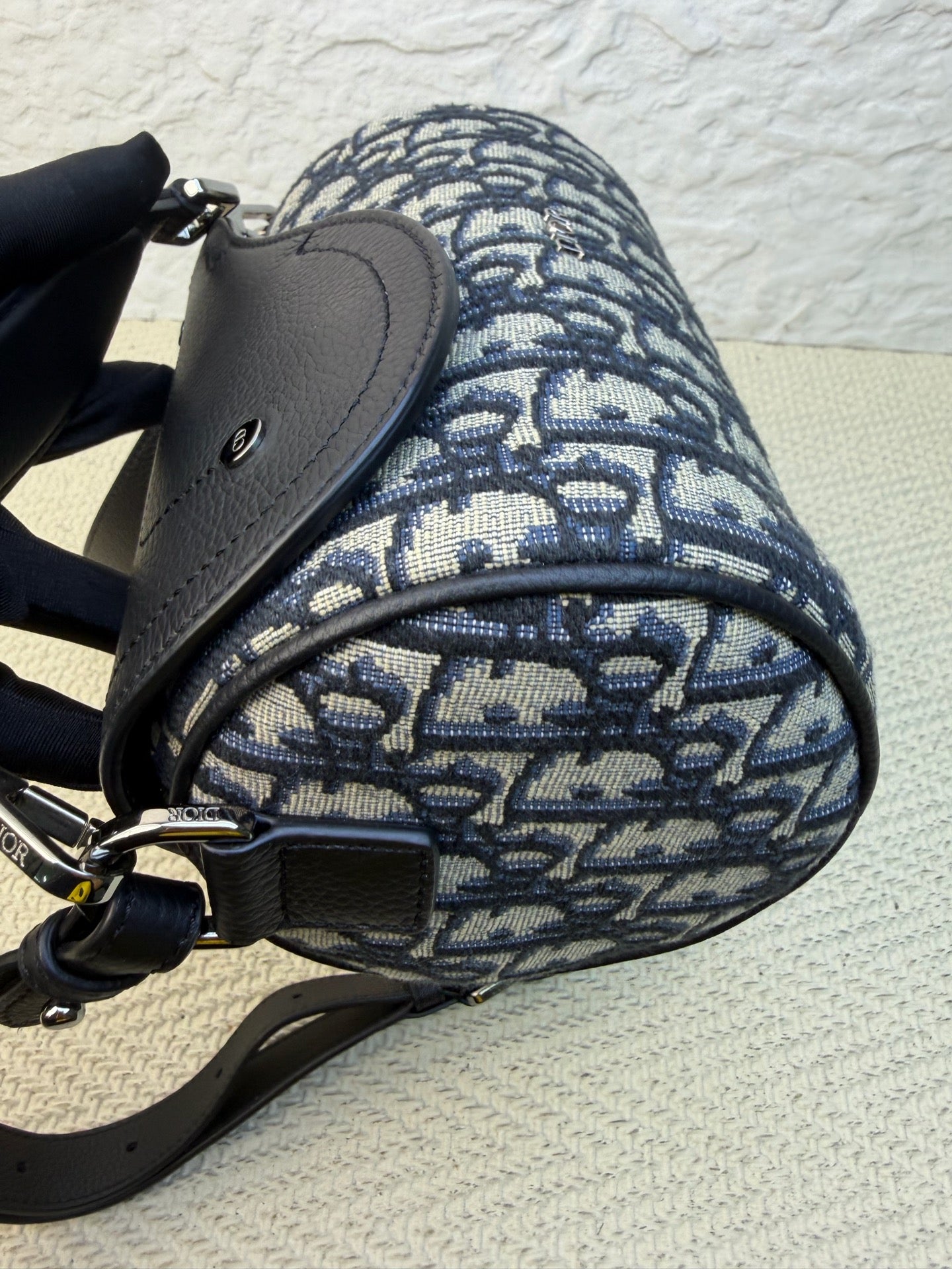 Dior - Roller Saddle Bag - Cloth - Brown - (Small)