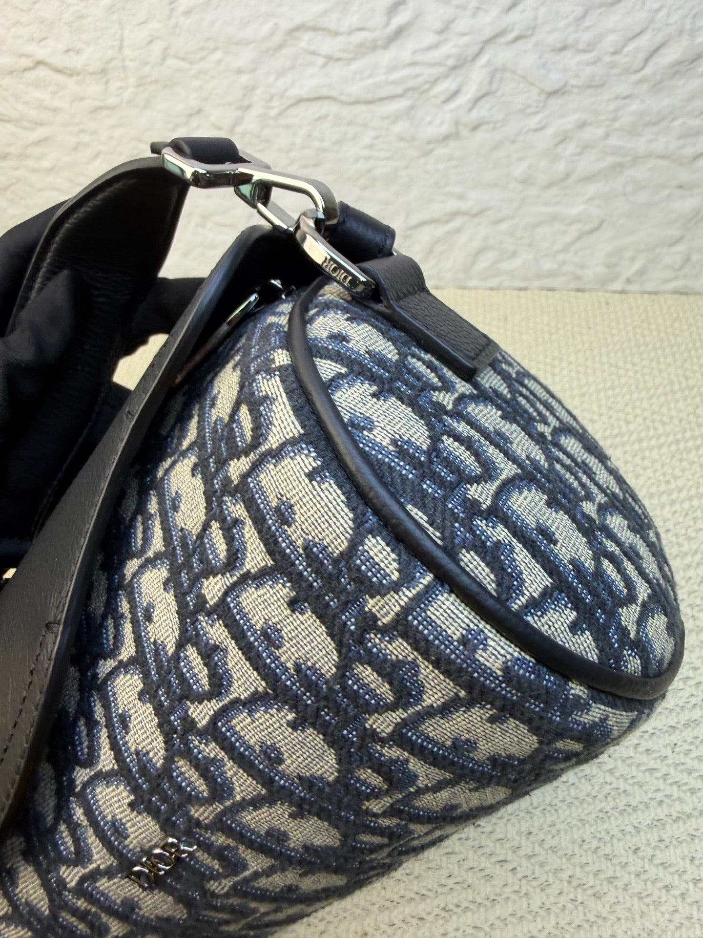 Dior - Roller Saddle Bag - Cloth - Brown - (Small)