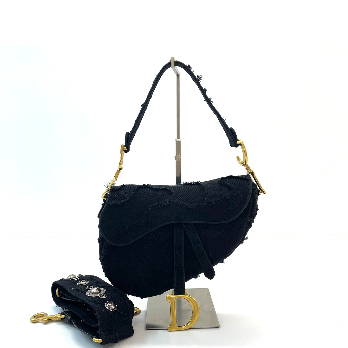 Dior - Saddle - Cloth - Black