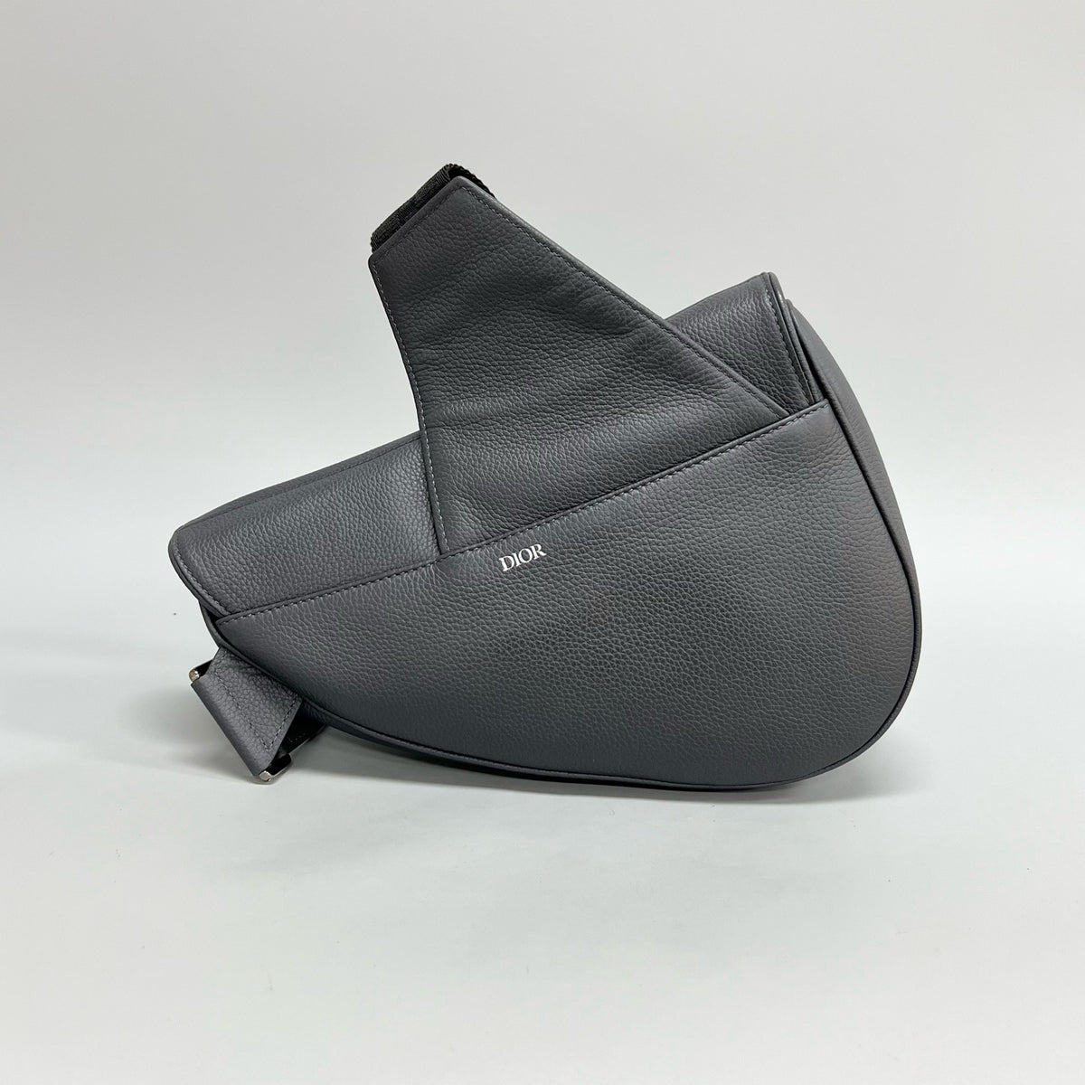 Dior - Saddle 1947 - Leather - Grey - (medium)