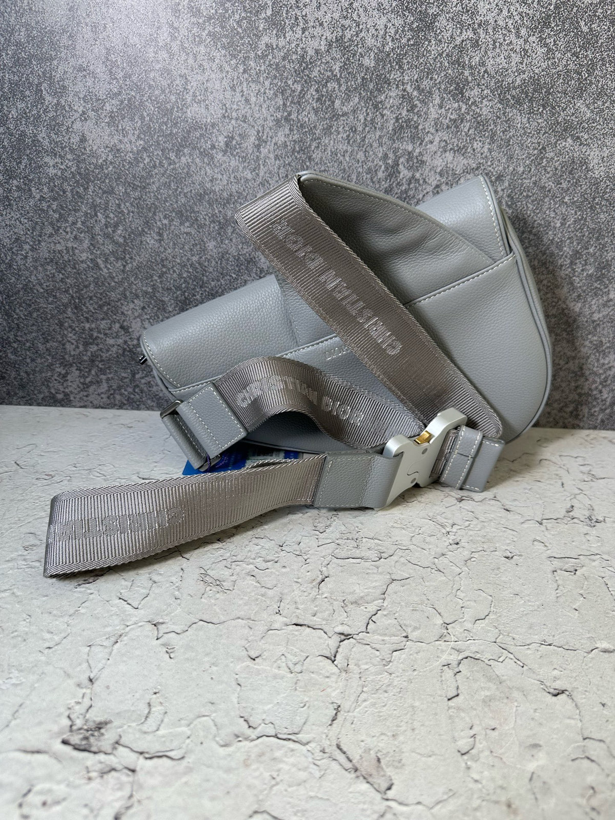 Dior - Saddle 1947 - Leather - Grey - (medium)