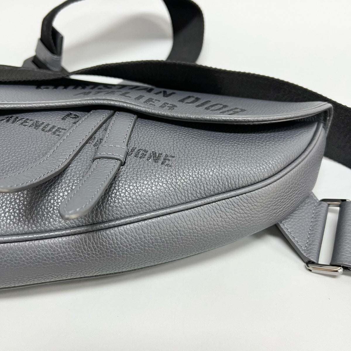 Dior - Saddle 1947 - Leather - Grey - (medium)