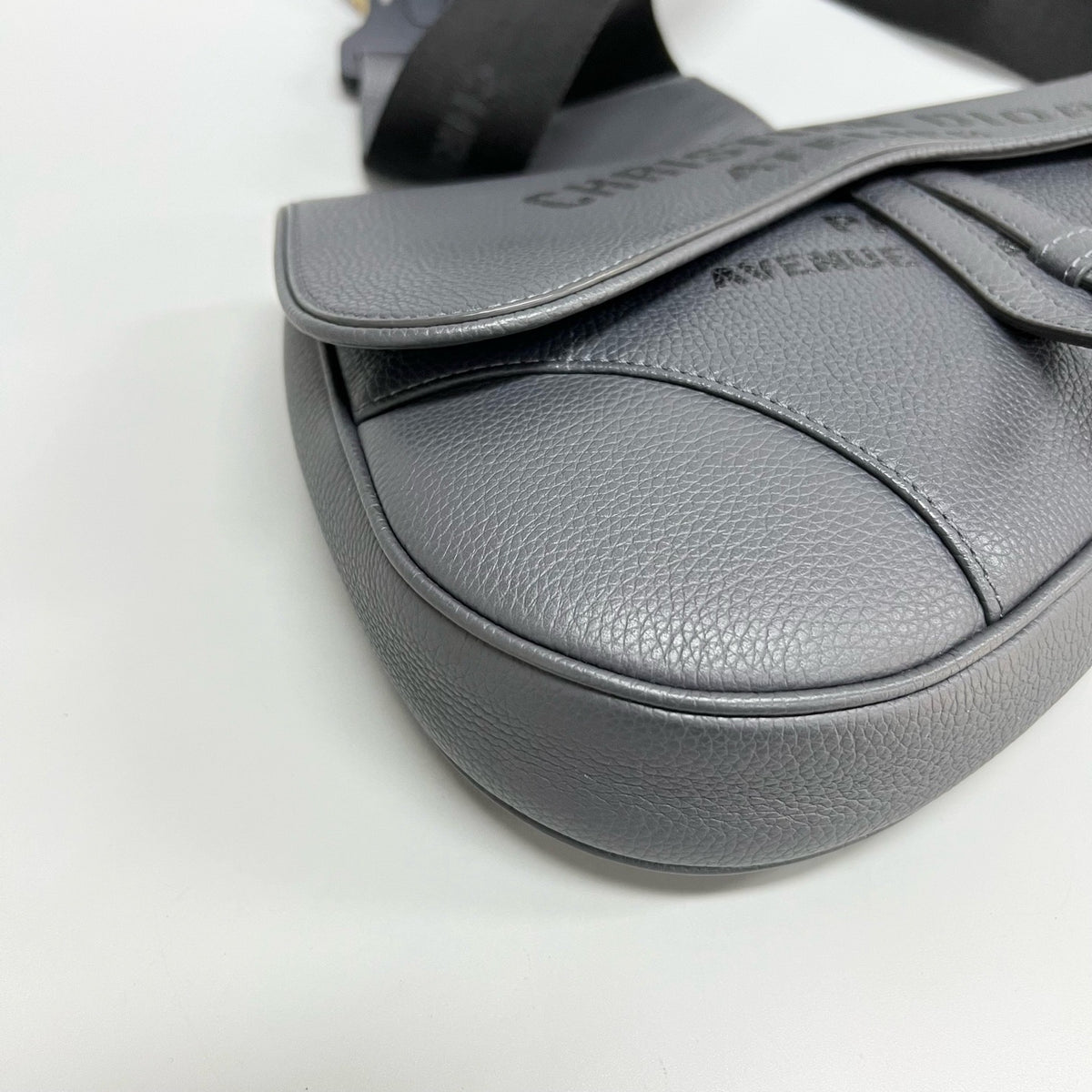 Dior - Saddle 1947 - Leather - Grey - (medium)