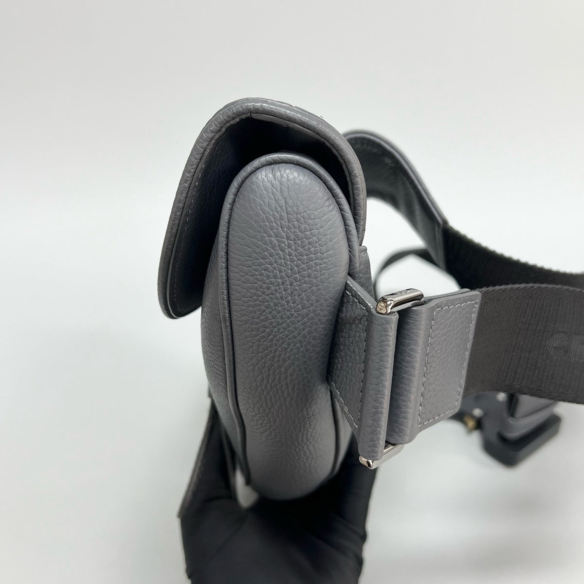 Dior - Saddle 1947 - Leather - Grey - (medium)
