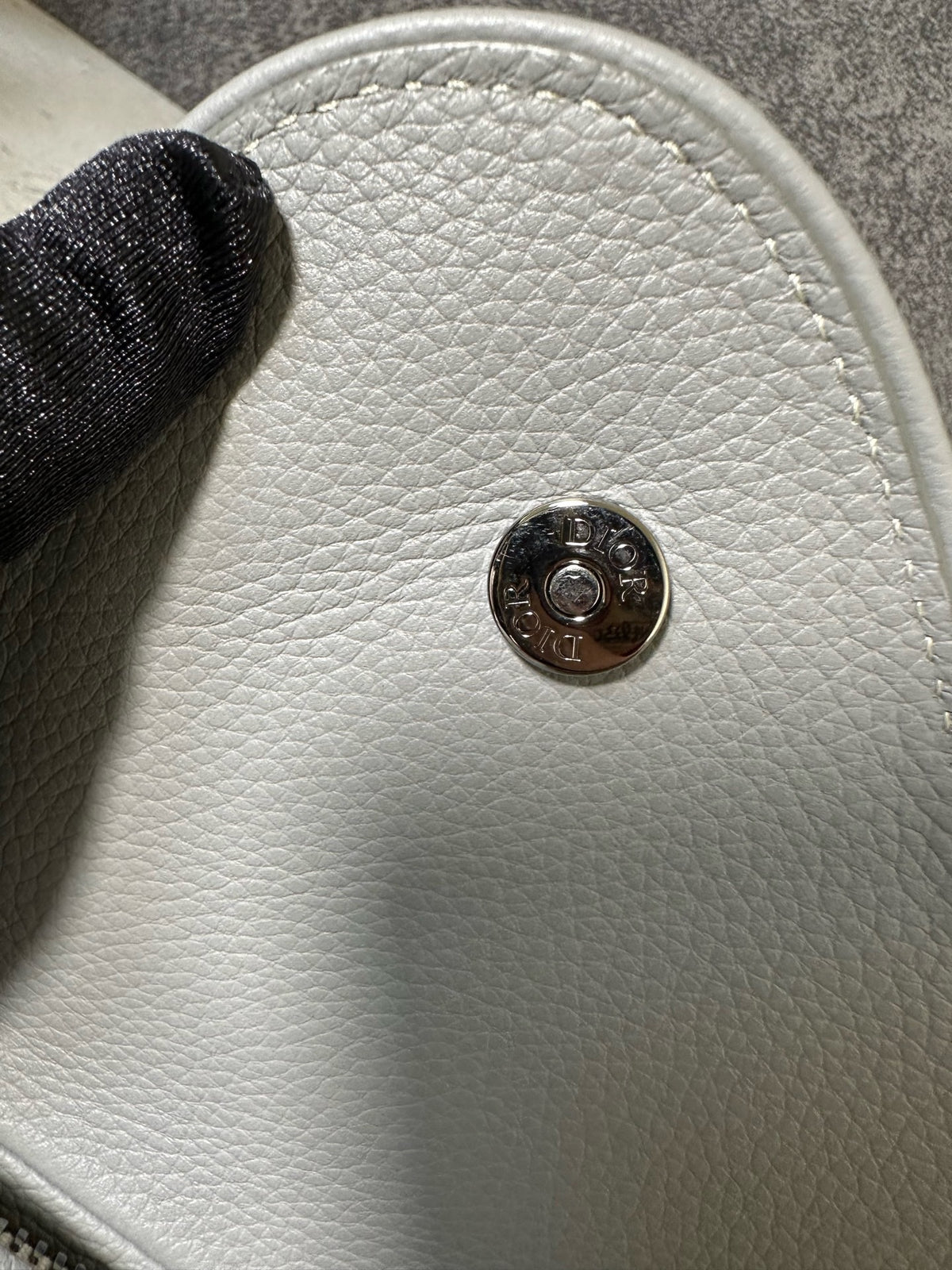 Dior - Saddle 1947 - Leather - Grey - (medium)