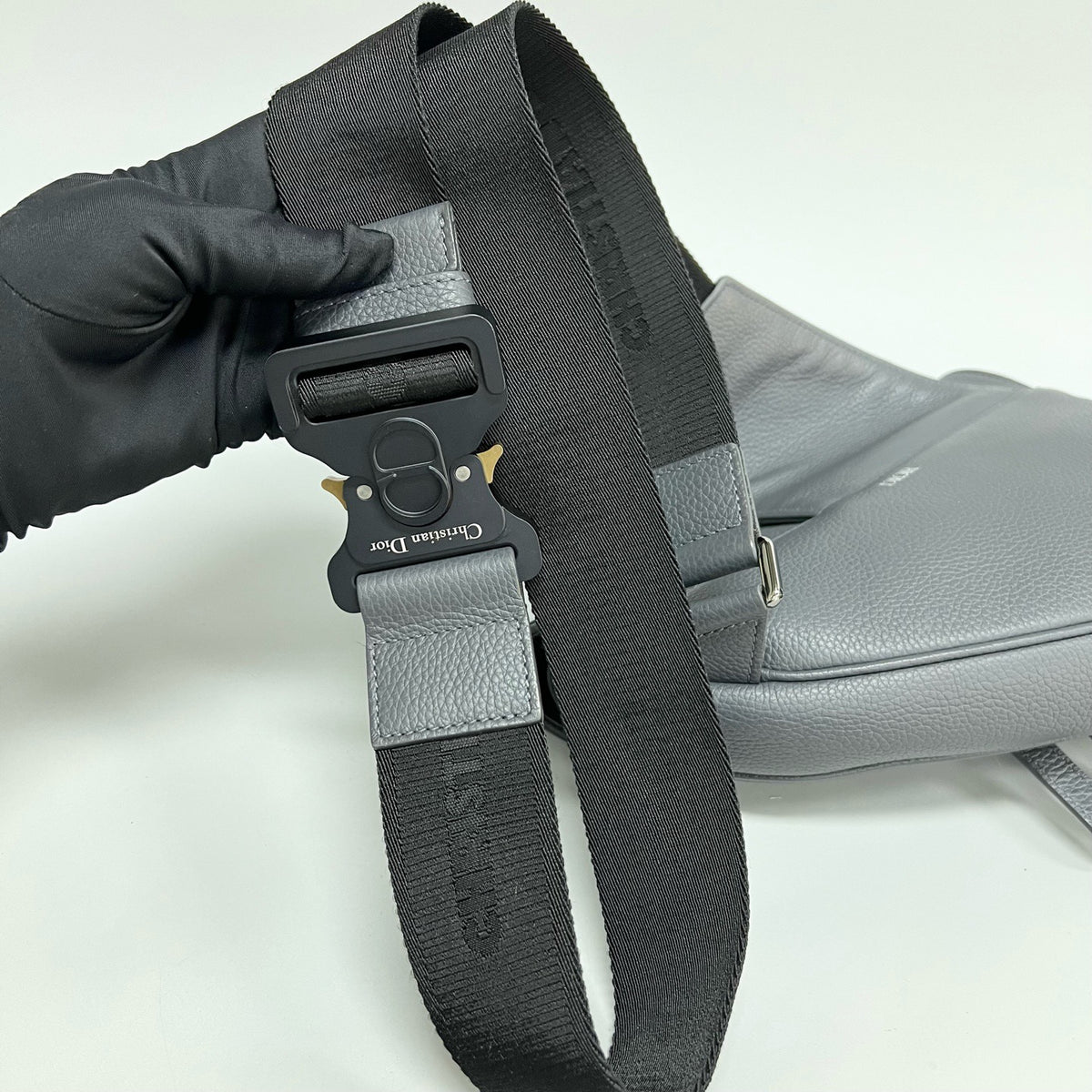 Dior - Saddle 1947 - Leather - Grey - (medium)