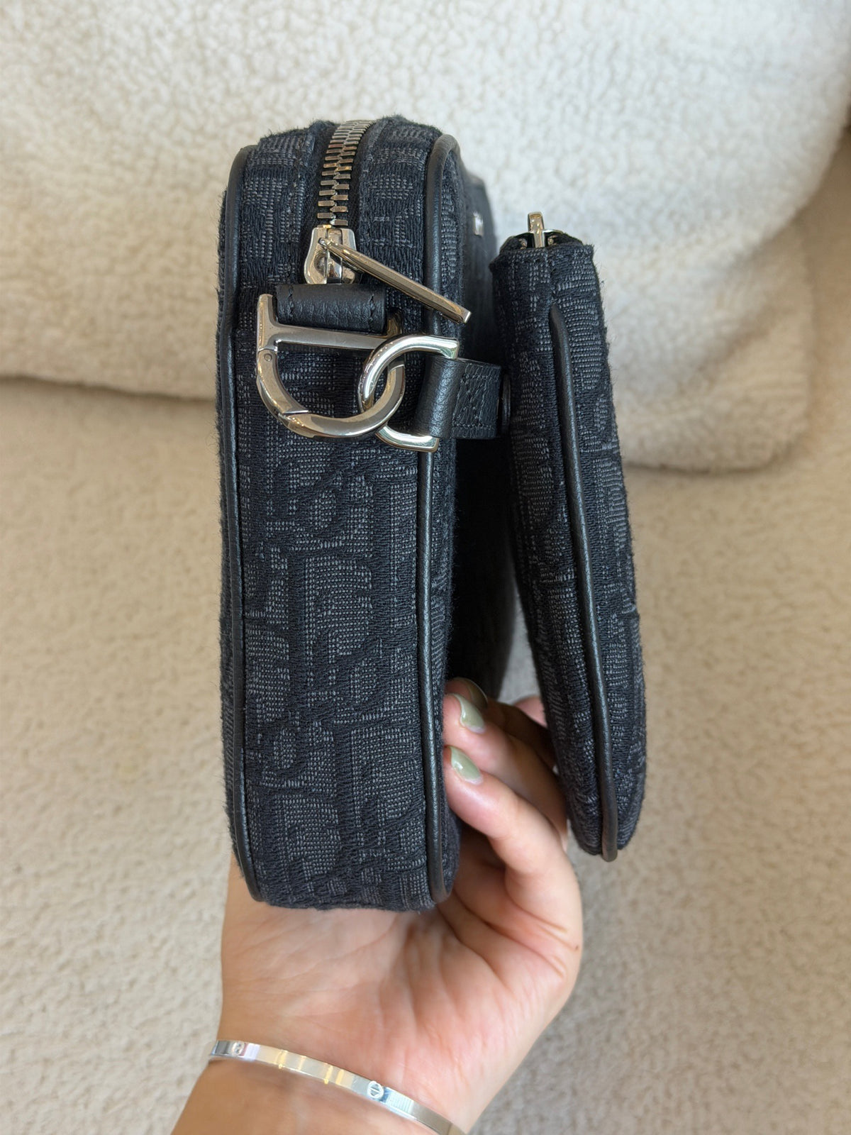 Dior - Saddle 3-in-1 - Cloth - Navy