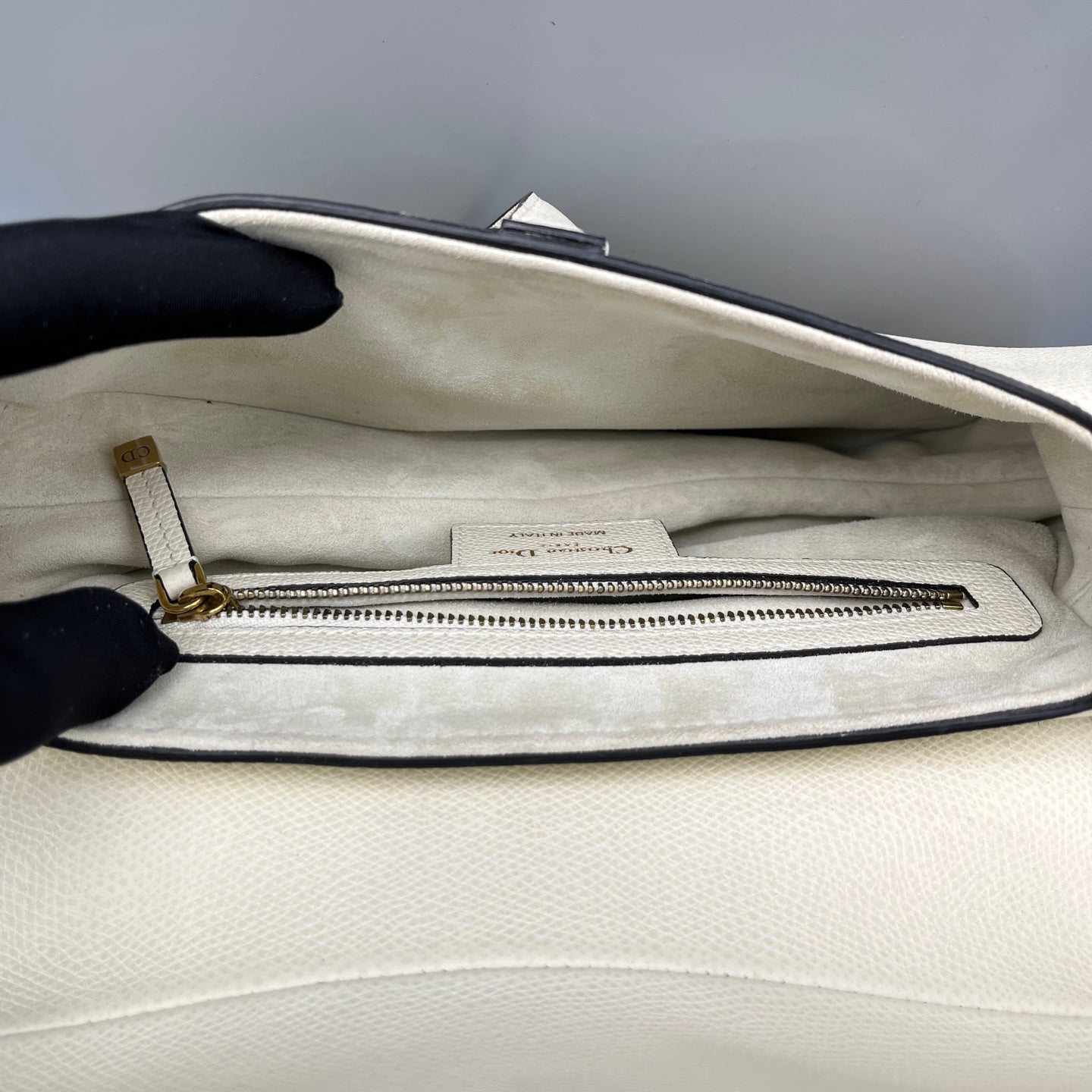 Dior - Saddle Bag - Leather - Beige