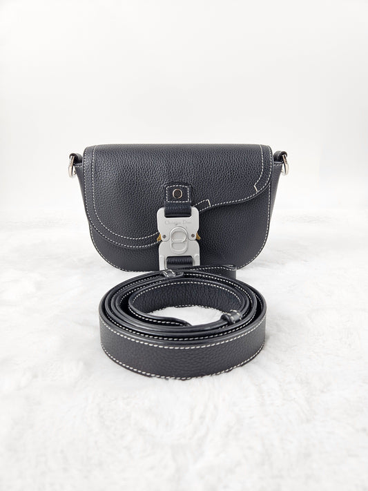 Dior - Saddle Bag - Calfskin - Black - (mini)