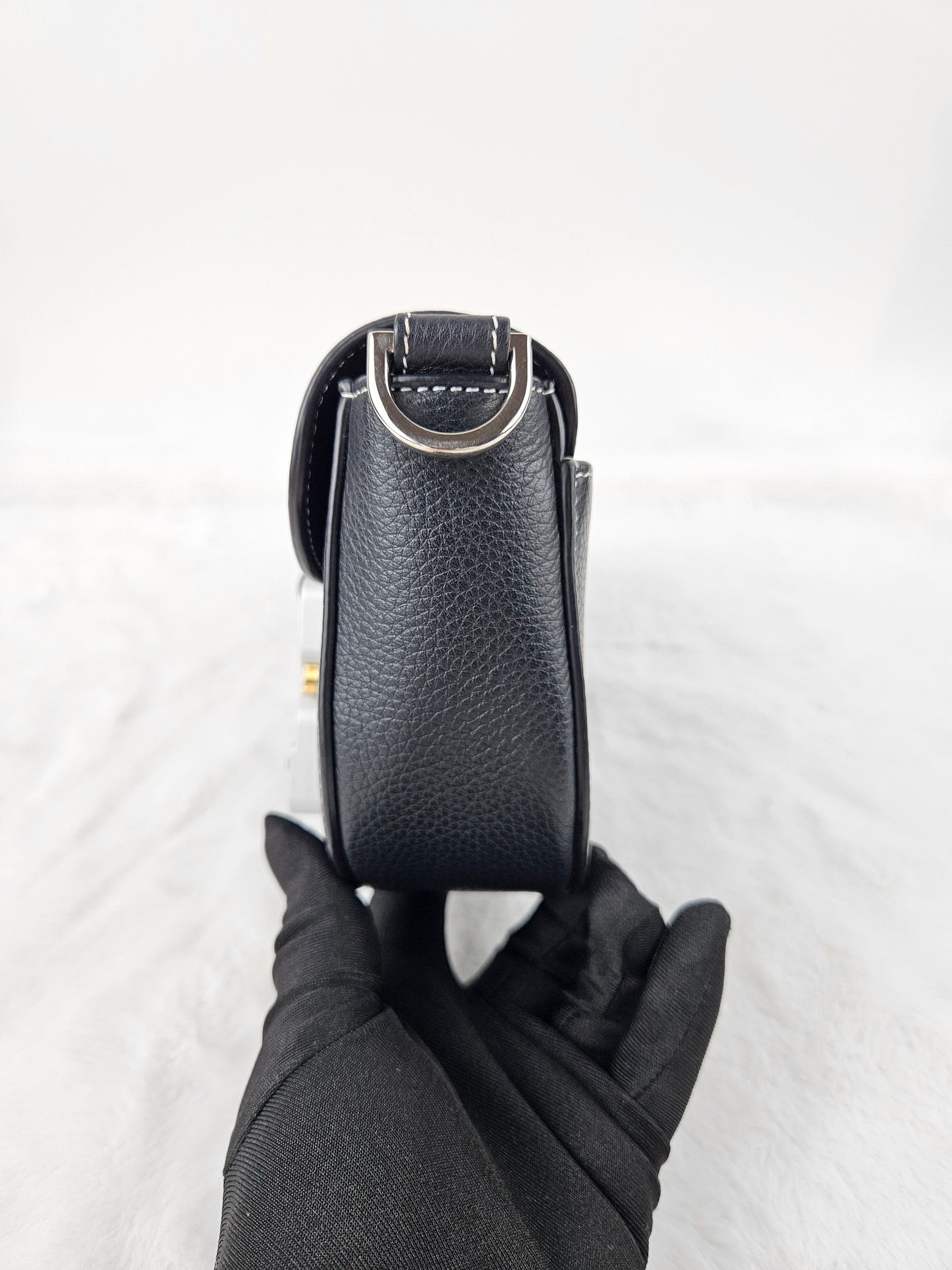 Dior - Saddle Bag - Calfskin - Black - (mini)