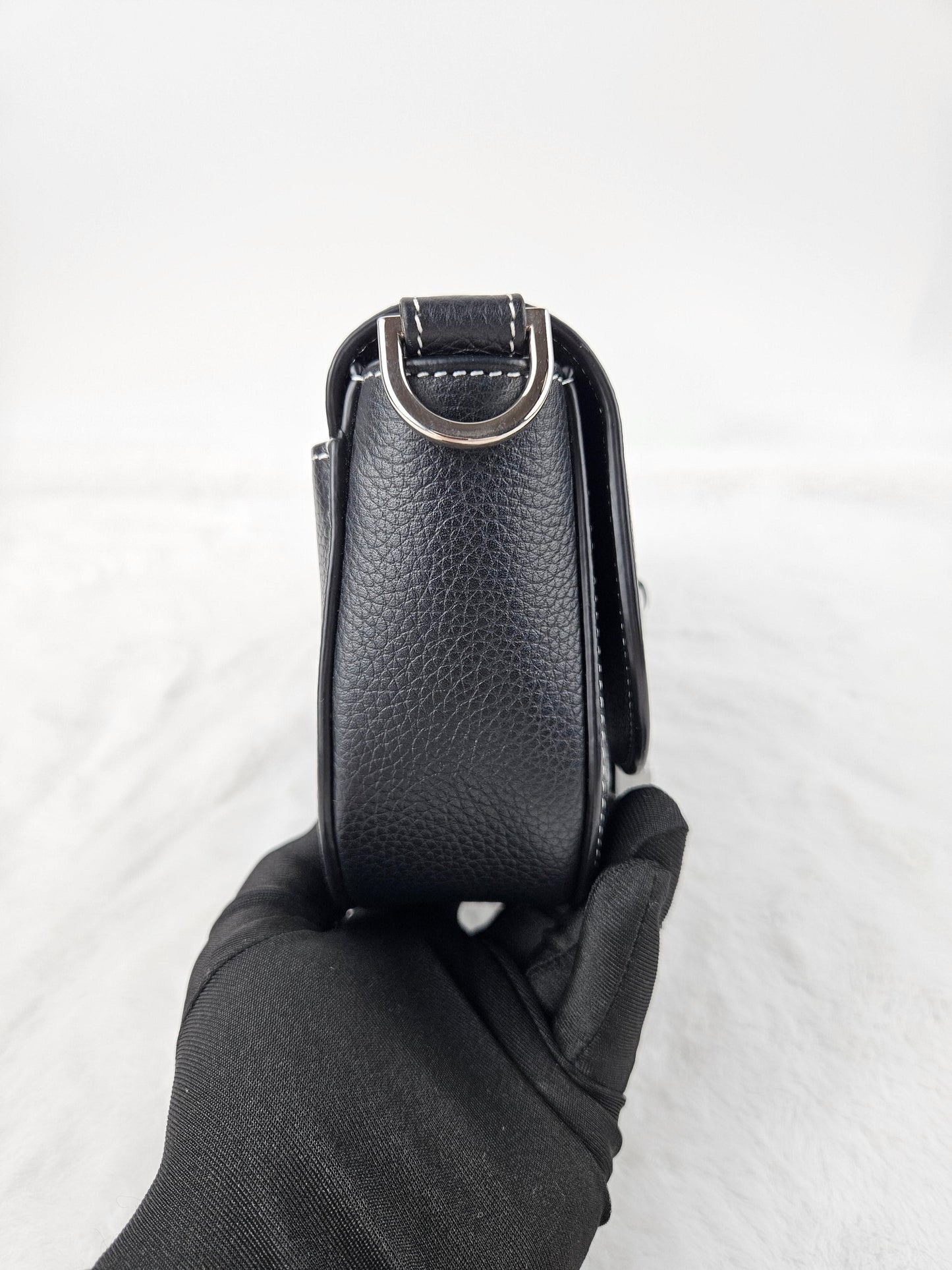 Dior - Saddle Bag - Calfskin - Black - (mini)