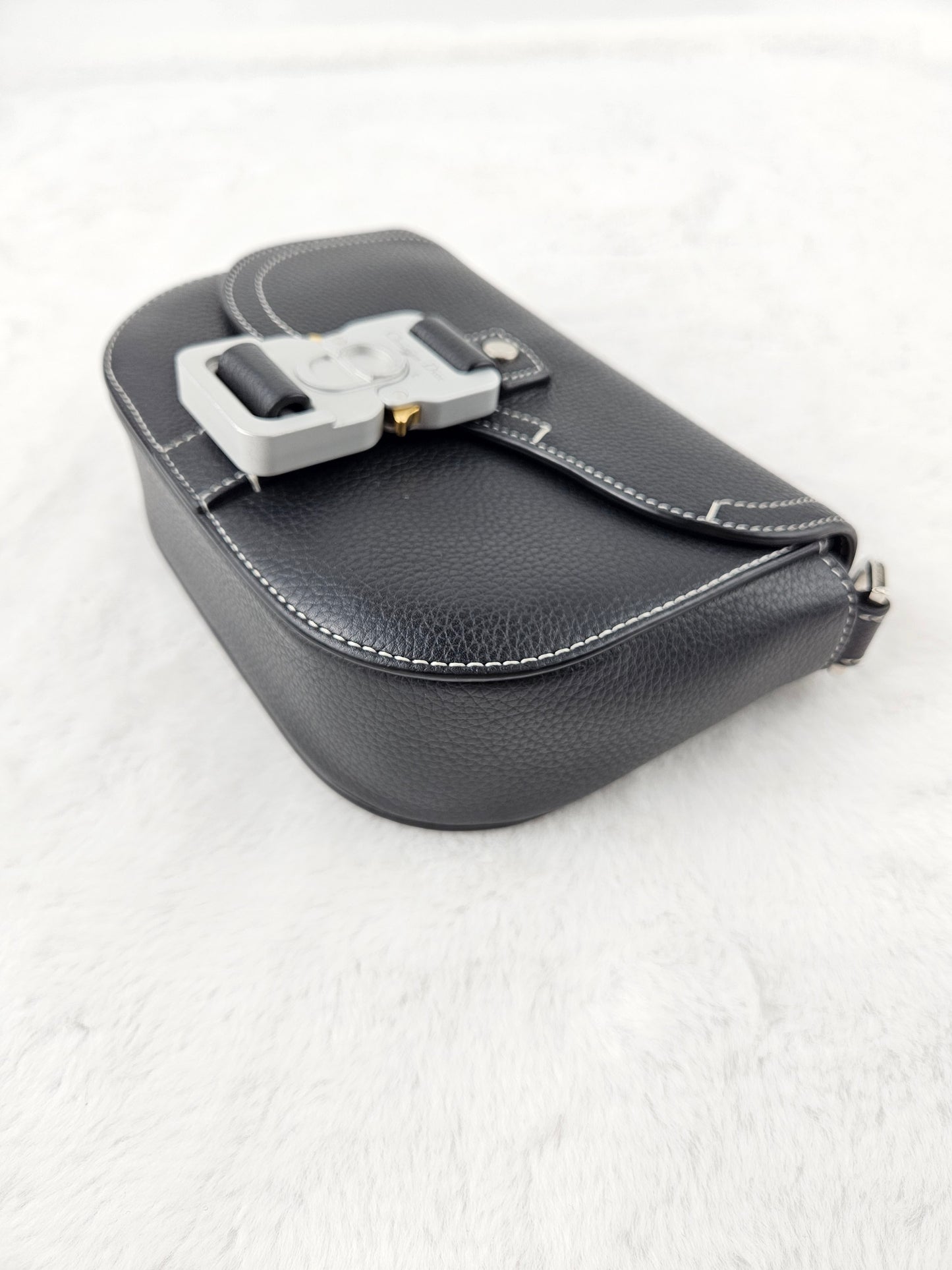 Dior - Saddle Bag - Calfskin - Black - (mini)