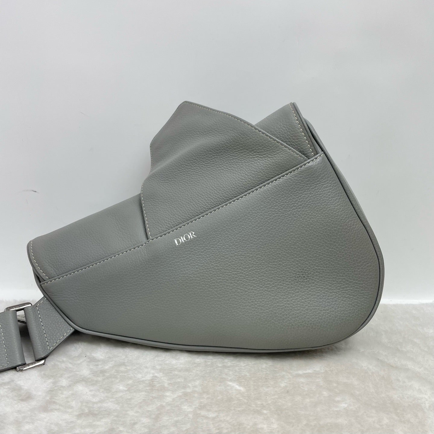 Dior - Saddle Bag - Calfskin - Grey - (Medium)
