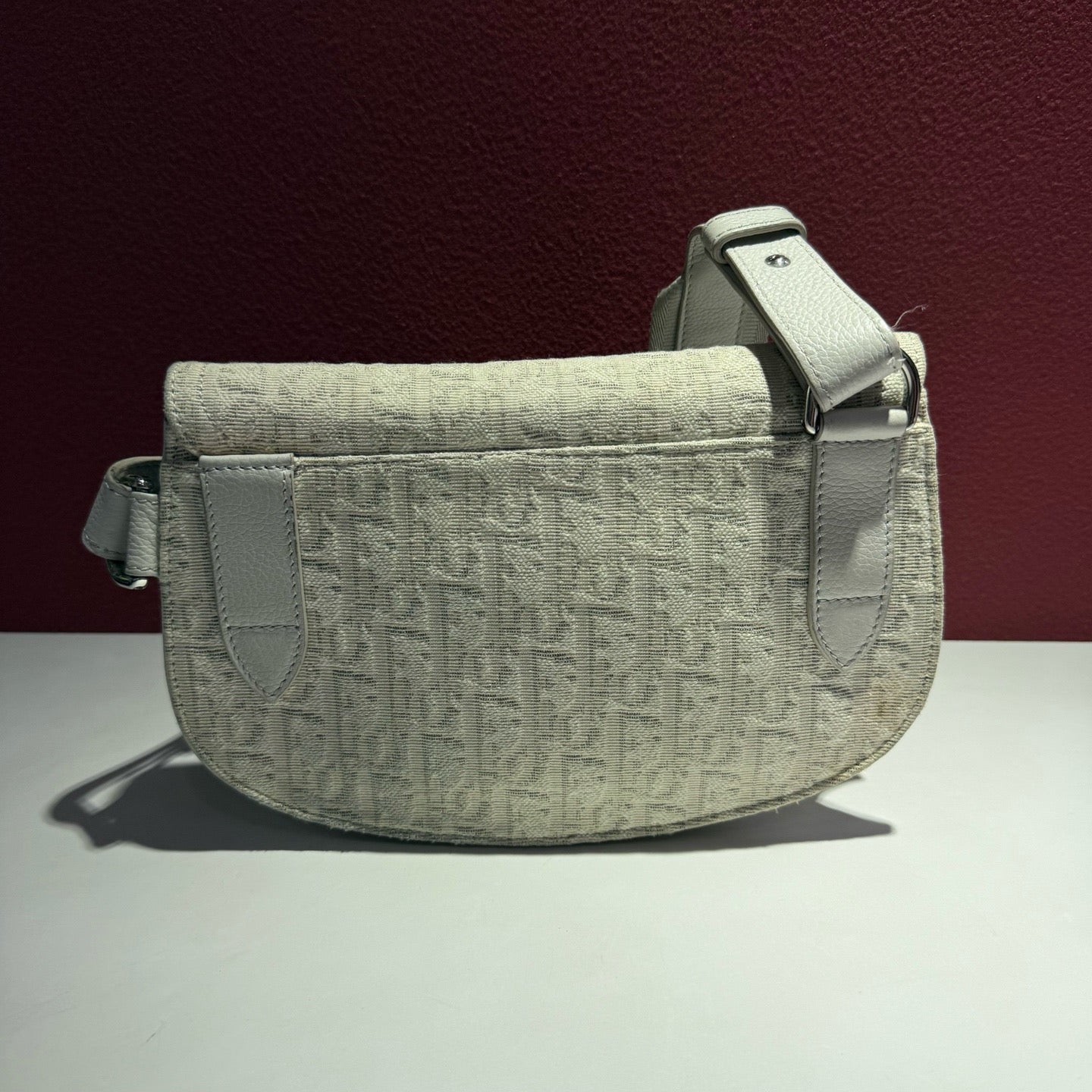 Dior - Saddle Bag - Cloth - Beige - (mini)