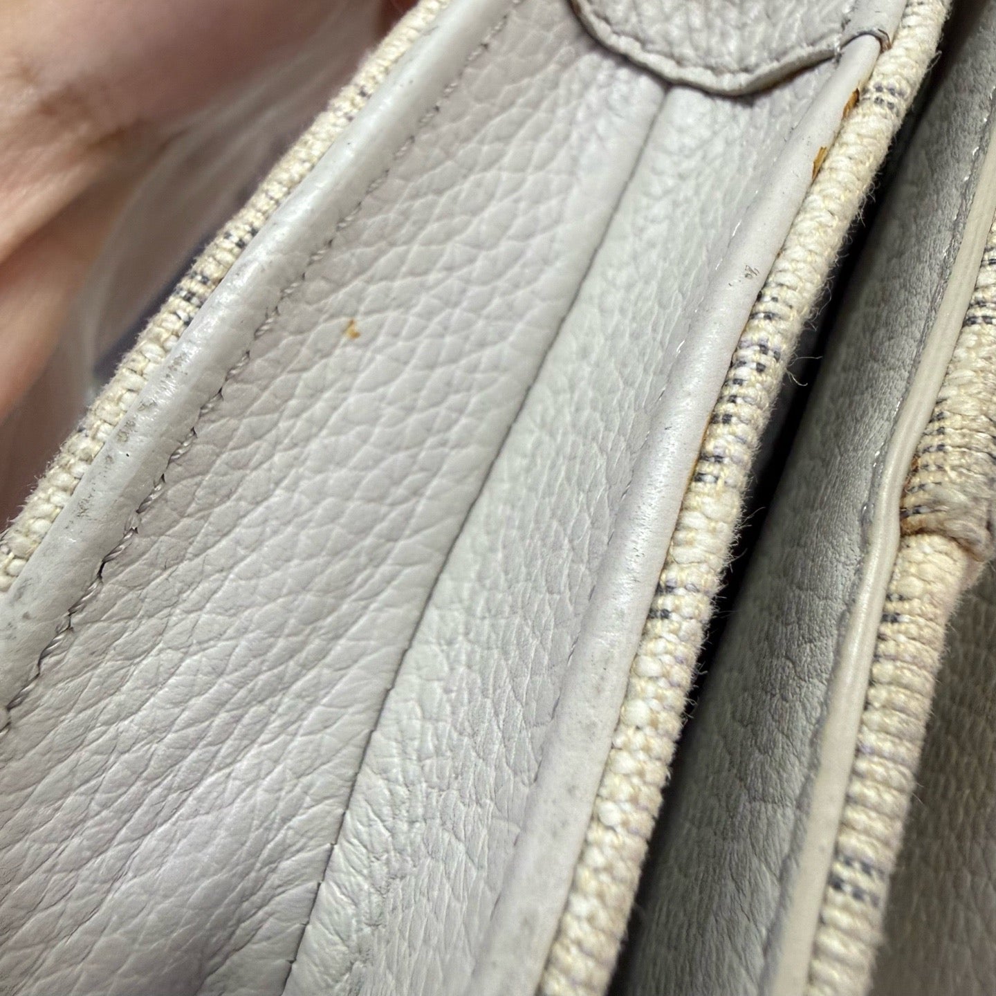 Dior - Saddle Bag - Cloth - Beige - (mini)