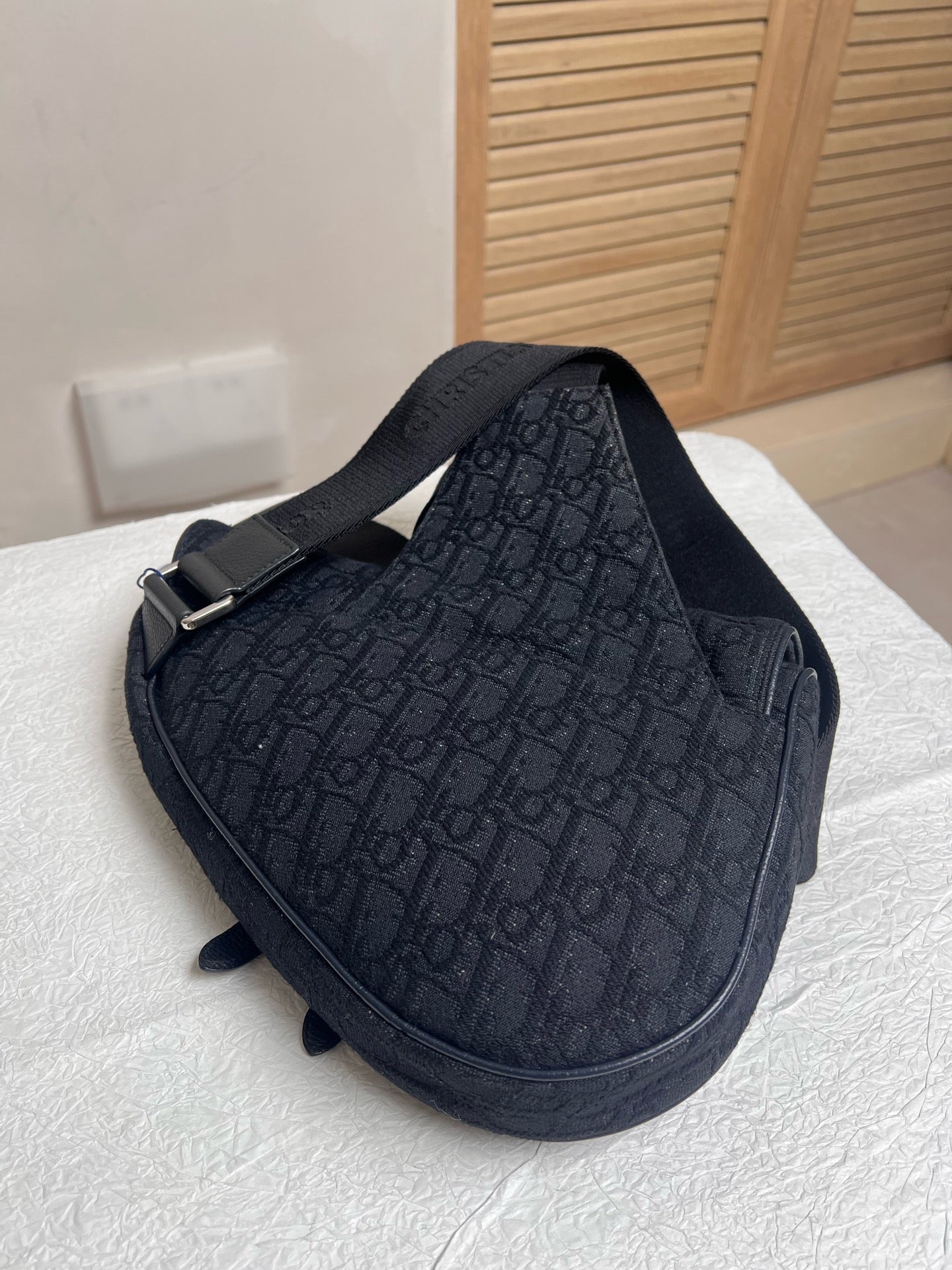 Dior - Saddle Bag - Cloth - Black - (mini)