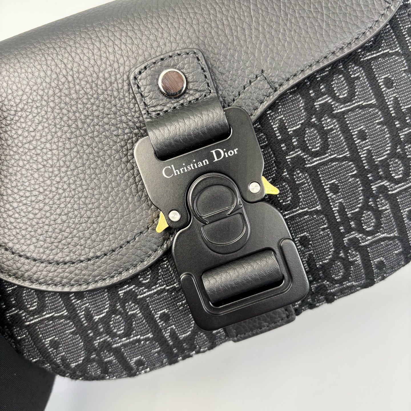 Dior - Saddle bag - Cloth - Black - (mini)