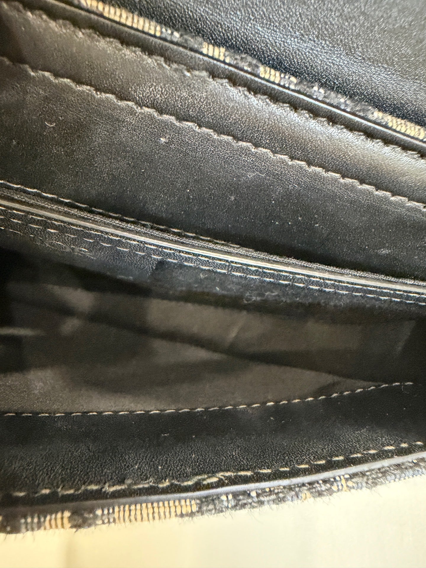 Dior - Saddle Bag - Cloth - Black - (mini)