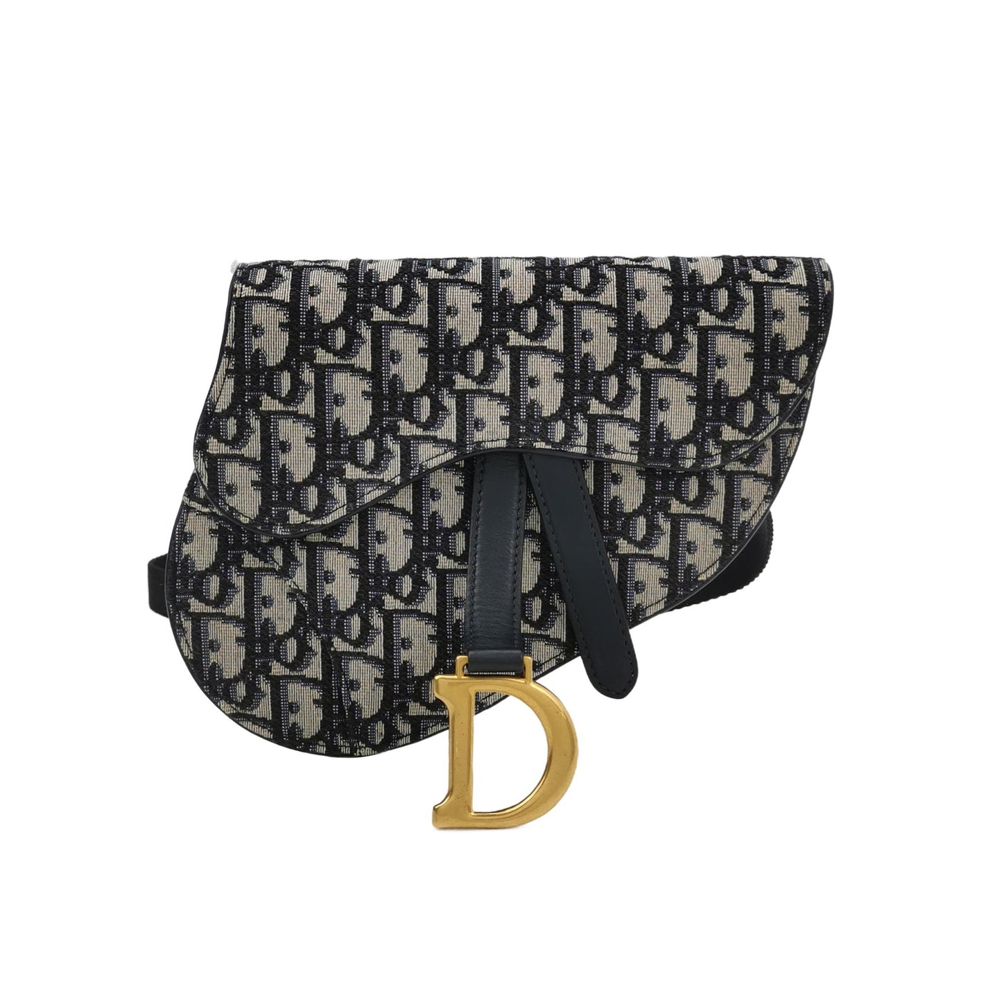 Dior - Saddle Bag - Cloth - Blue - (mini)